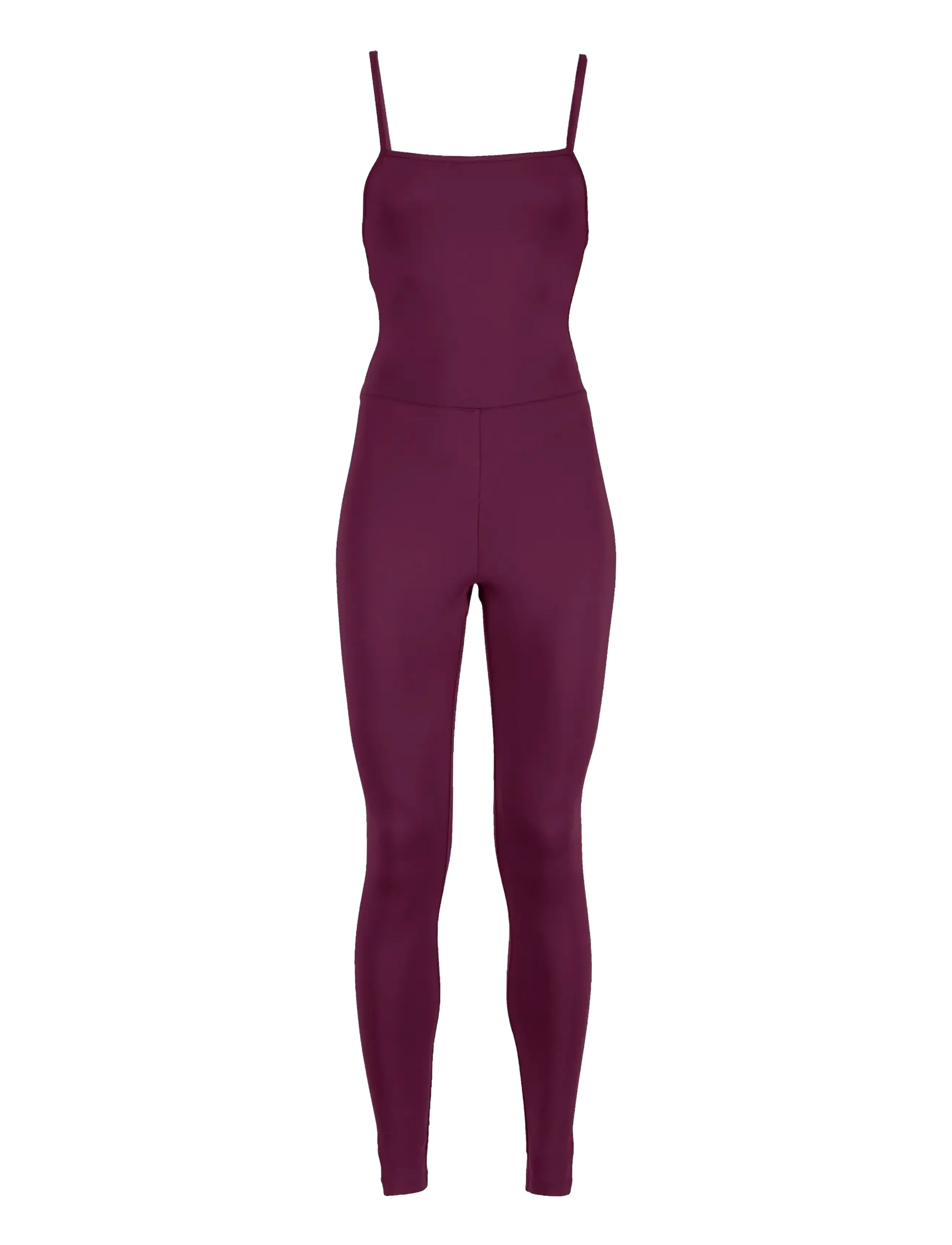 Girlfriend Collective The Unitard - Tøj - PLUM / burgundy
