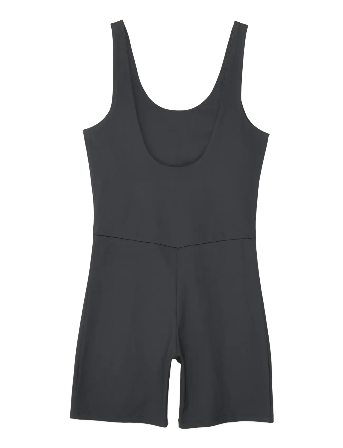 Girlfriend Collective - Bike Unitard, Scoop Neck - sportstoppe - moon - 1