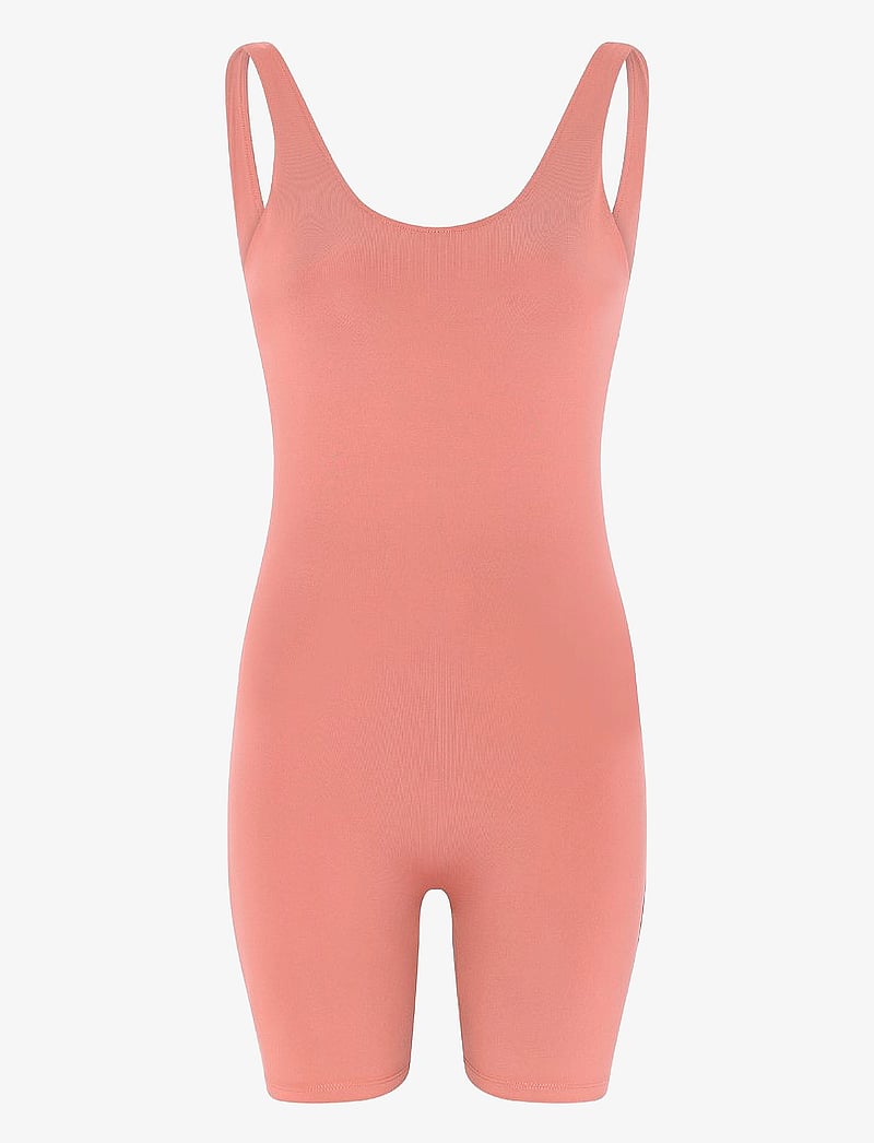 Girlfriend Collective - Bike Unitard, Scoop - jumpsuits & bodies - primrose - 1