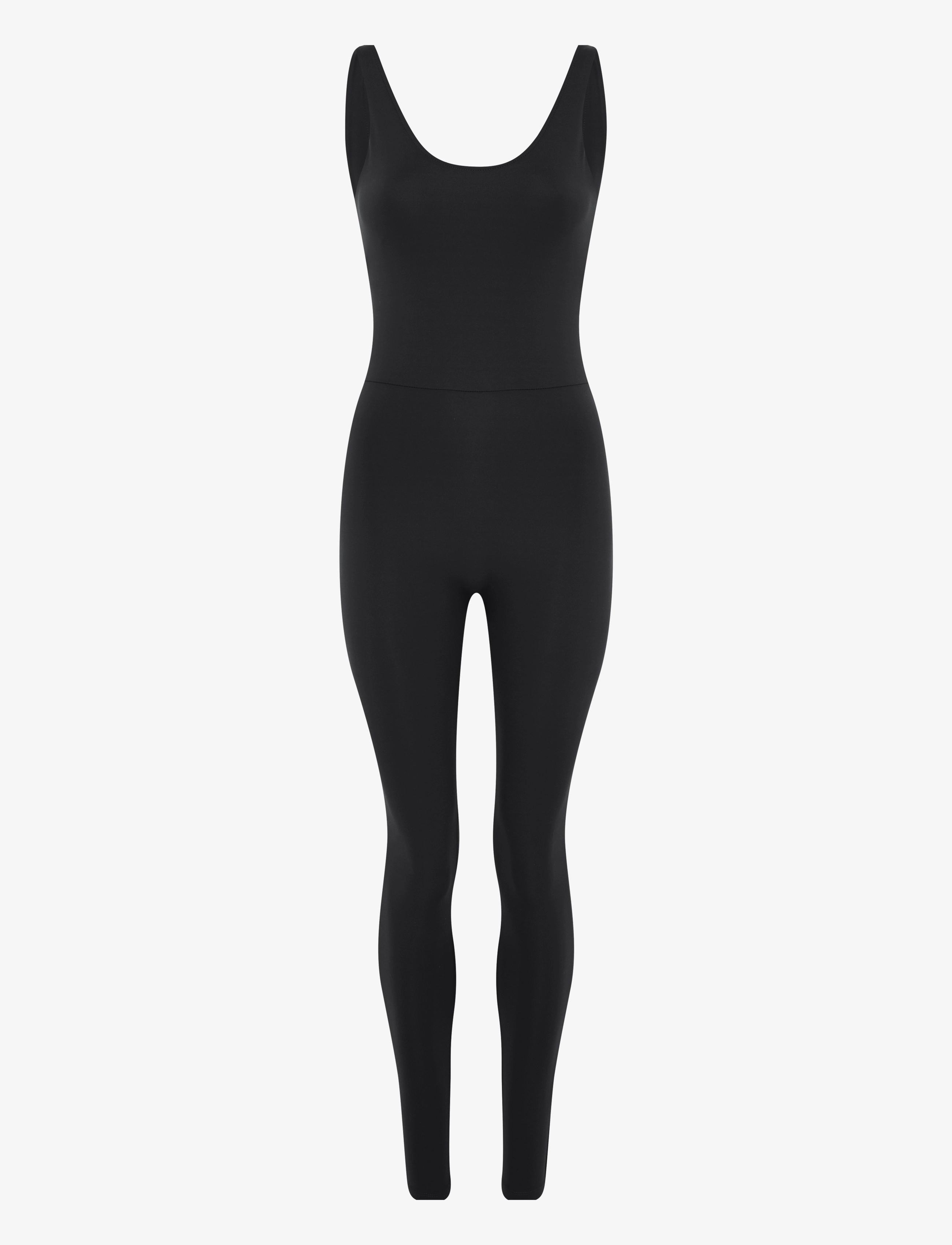 Girlfriend Collective Scoop Back Unitard, Long - Girlfriend Collective - BLACK / black