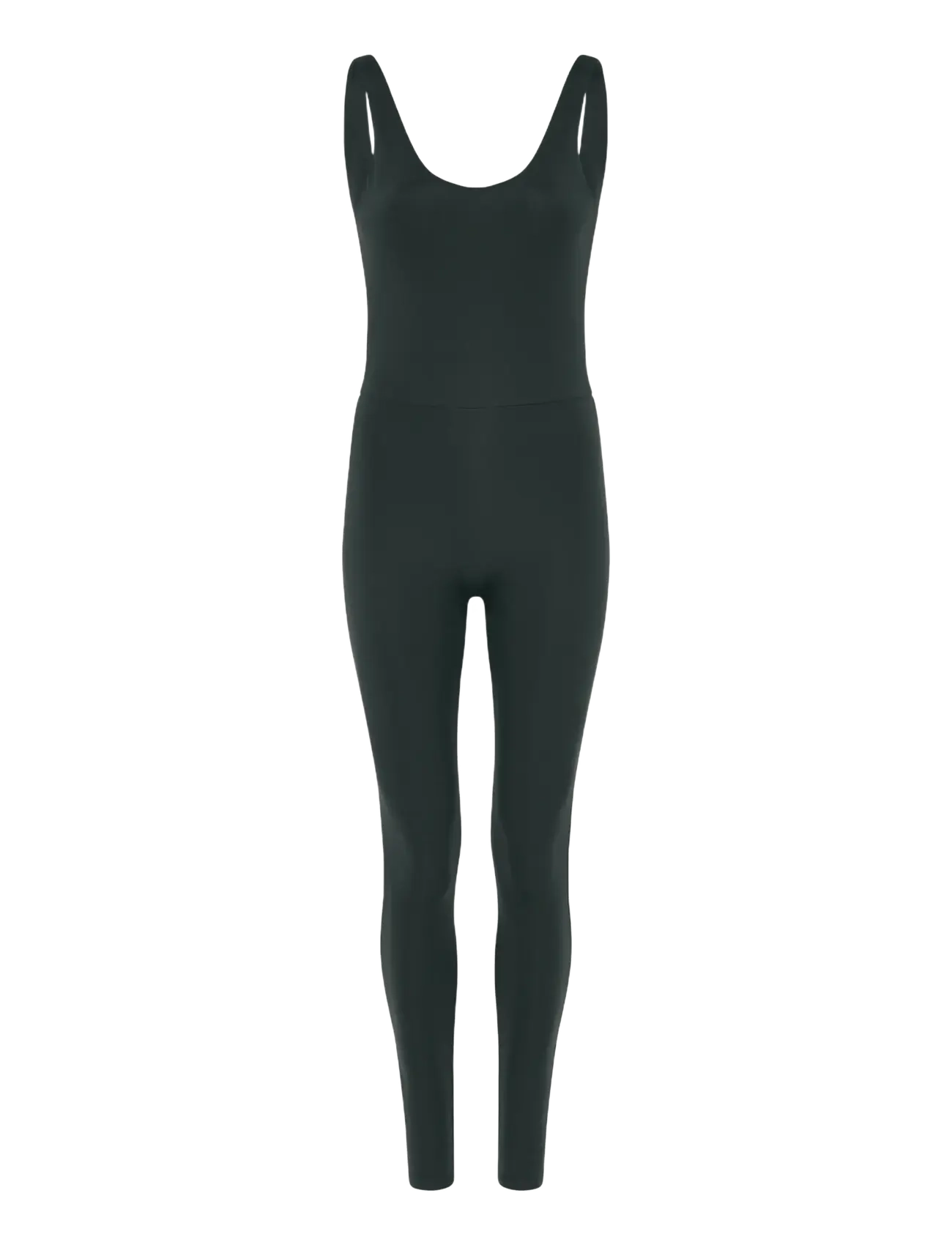 Girlfriend Collective Scoop Back Unitard, Long - Tøj - MOSS / khaki/green