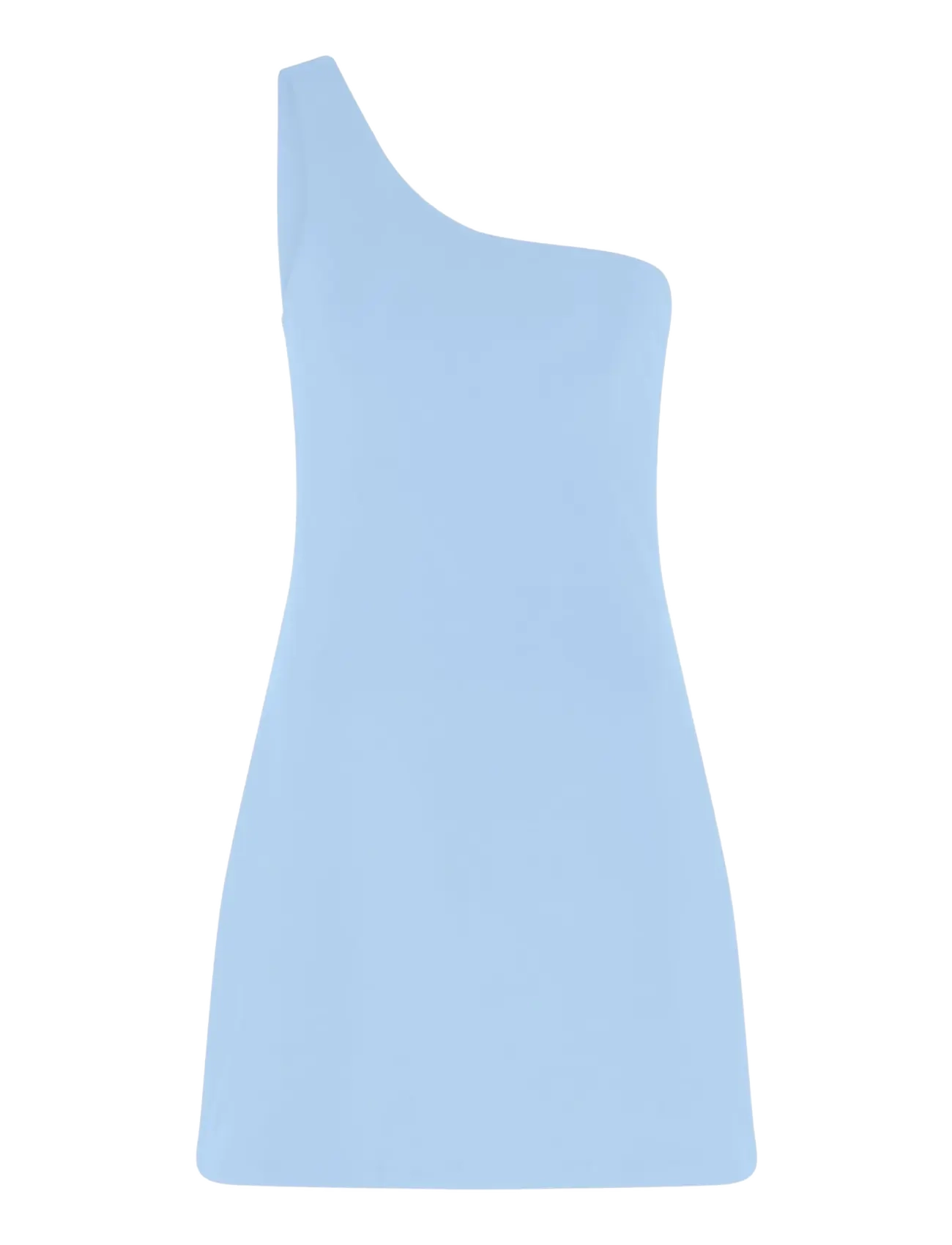 Girlfriend Collective Bianca Dress, One Shoulder - Kläder - CERULEAN / blue