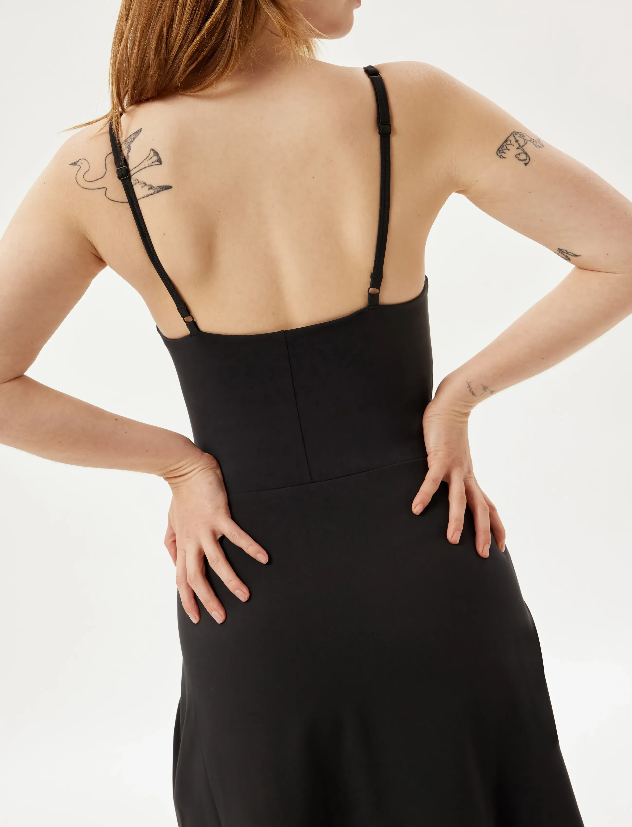 Girlfriend Collective - Float Juliet Strappy Dress - black - 4