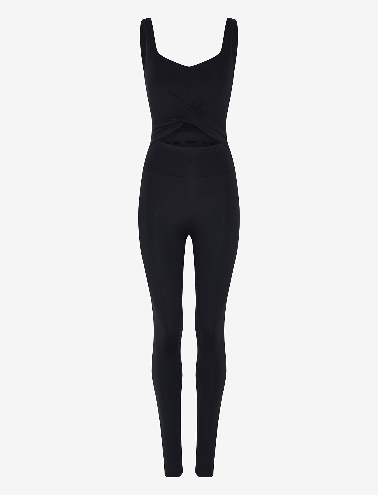 Girlfriend Collective - Twist Unitard - jumpsuits & bodies - black - 1