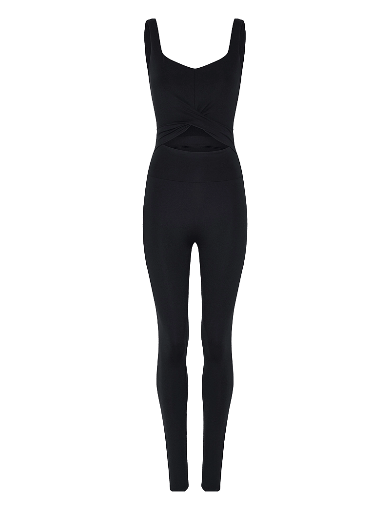 Girlfriend Collective - Twist Unitard - jumpsuits & bodies - black - 1
