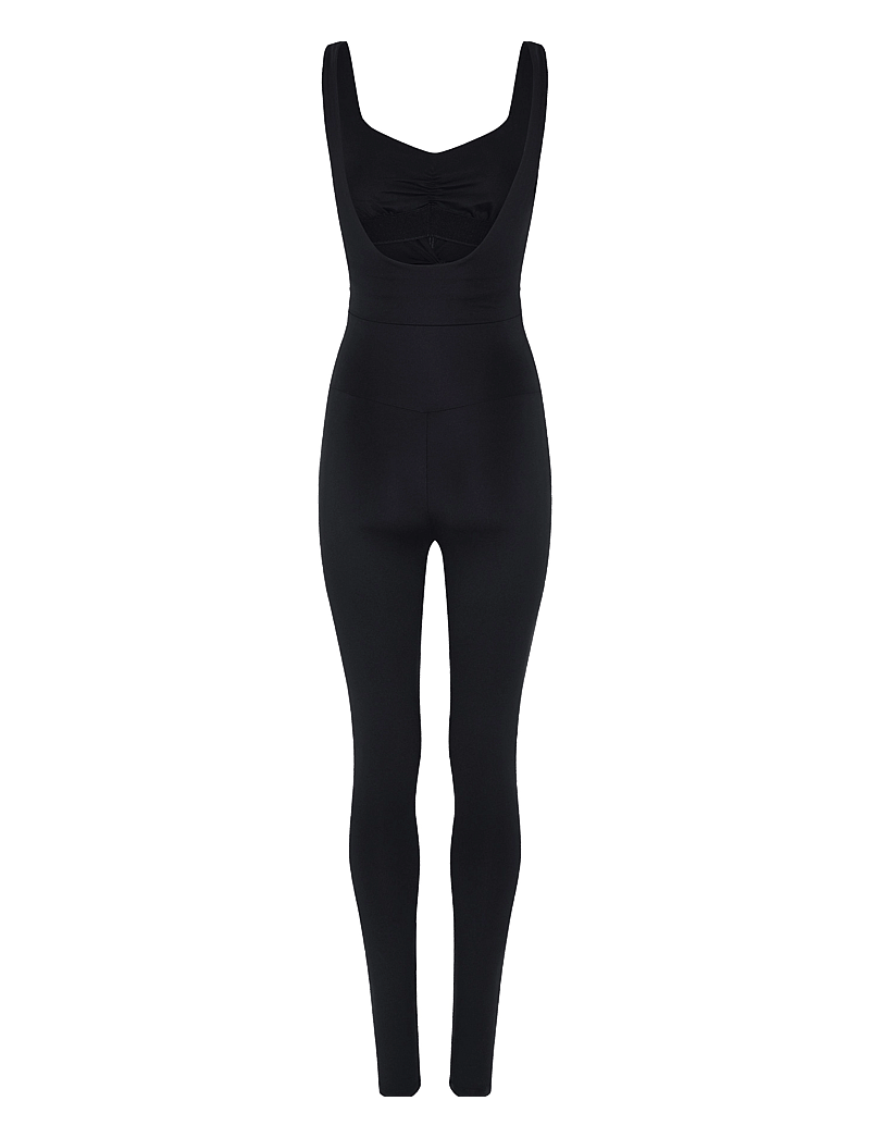 Girlfriend Collective - Twist Unitard - jumpsuits & bodies - black - 2