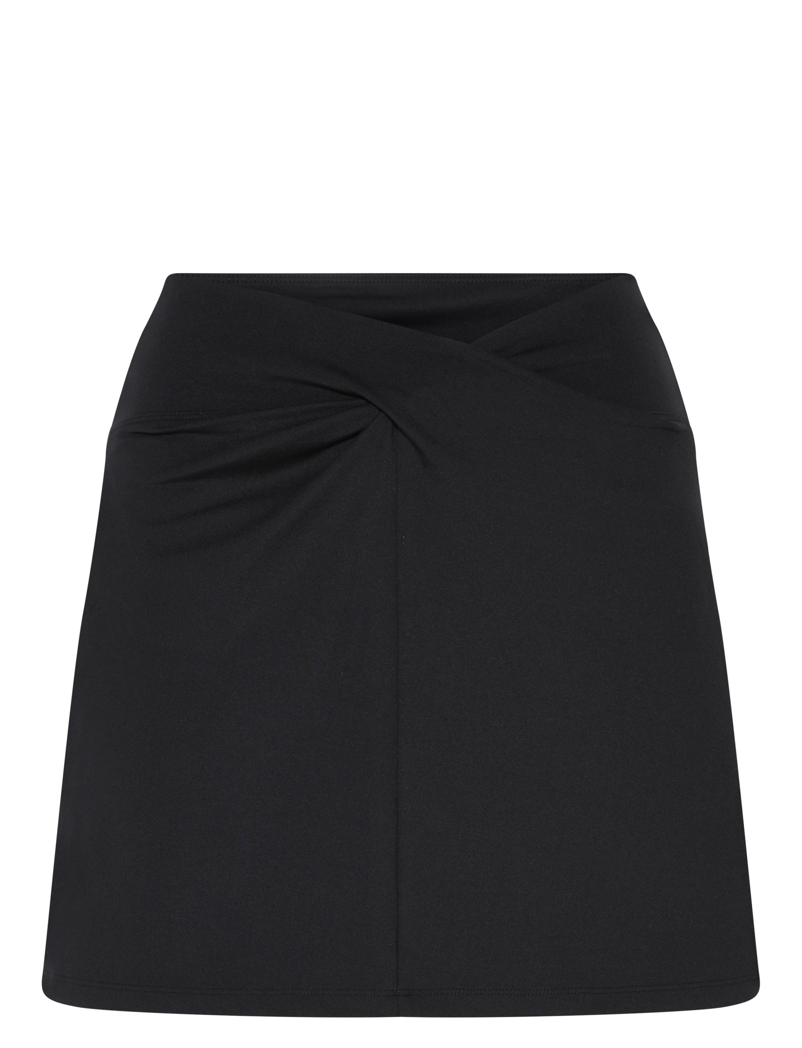 Girlfriend Collective Twist Skort - Made With Care - BLACK / black
