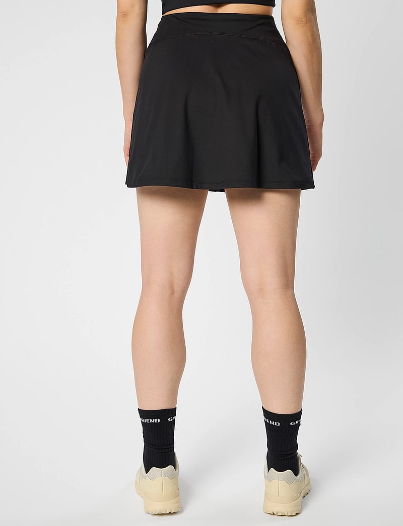 Girlfriend Collective - Twist Skort - skorts - black - 3