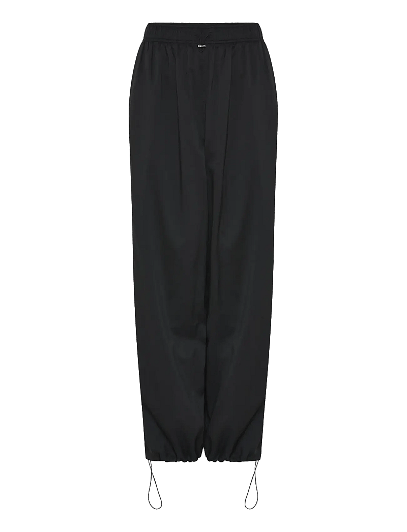 Girlfriend Collective - Amy Adjustable Pants - kasdienio stiliaus kelnės - black - 1