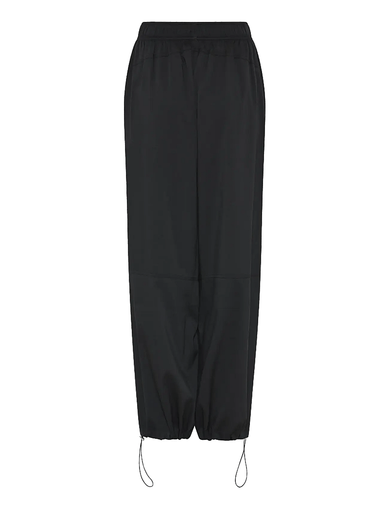 Girlfriend Collective - Amy Adjustable Pants - kasdienio stiliaus kelnės - black - 2