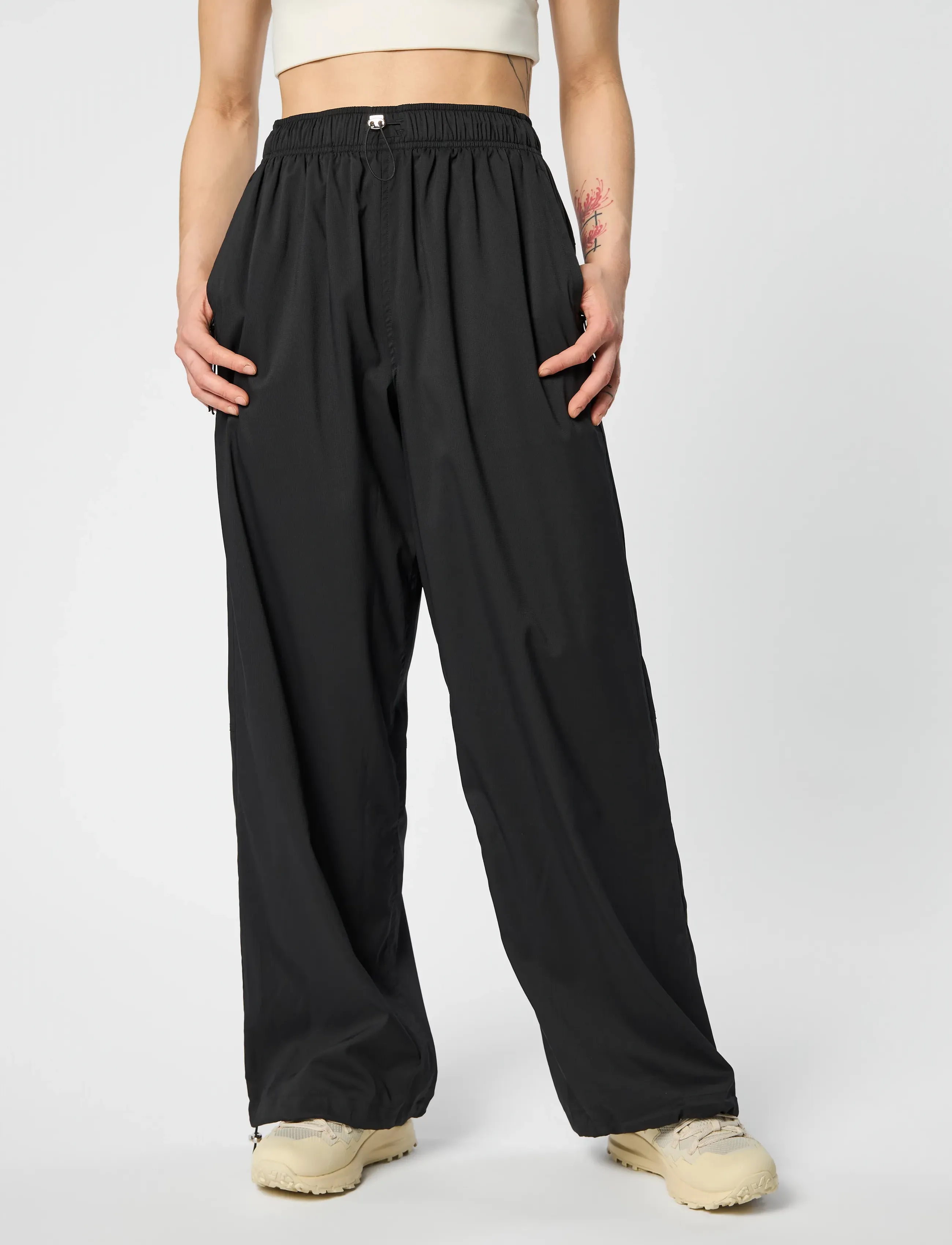 Girlfriend Collective - Amy Adjustable Pants - sporthosen - black - 3
