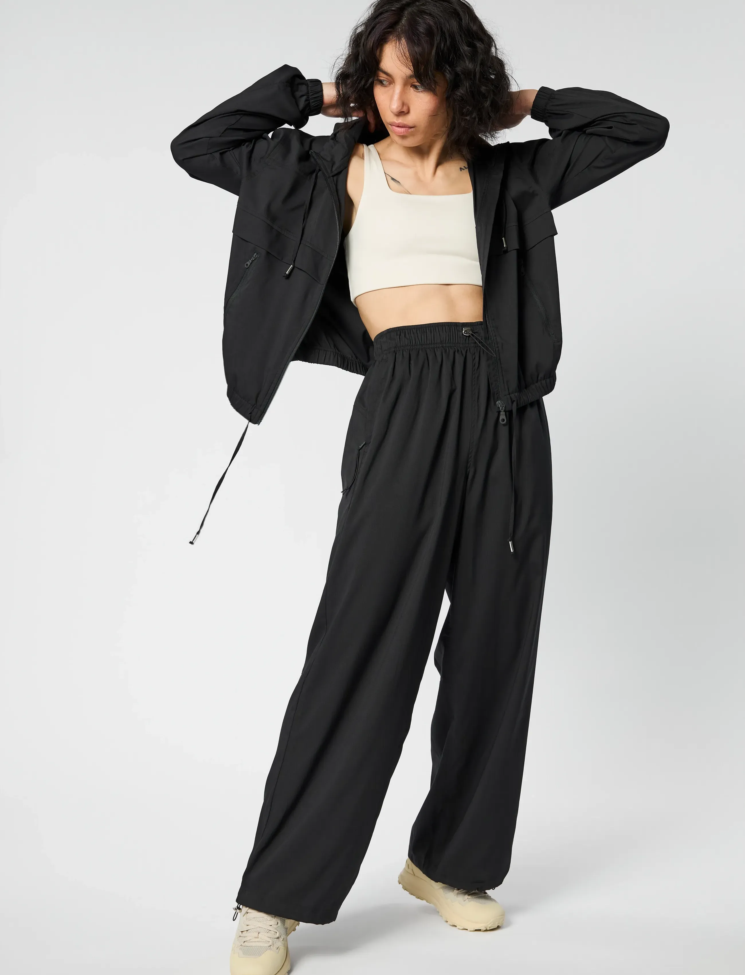 Girlfriend Collective Amy Adjustable Pants mjukisbyxor dam – bild 10