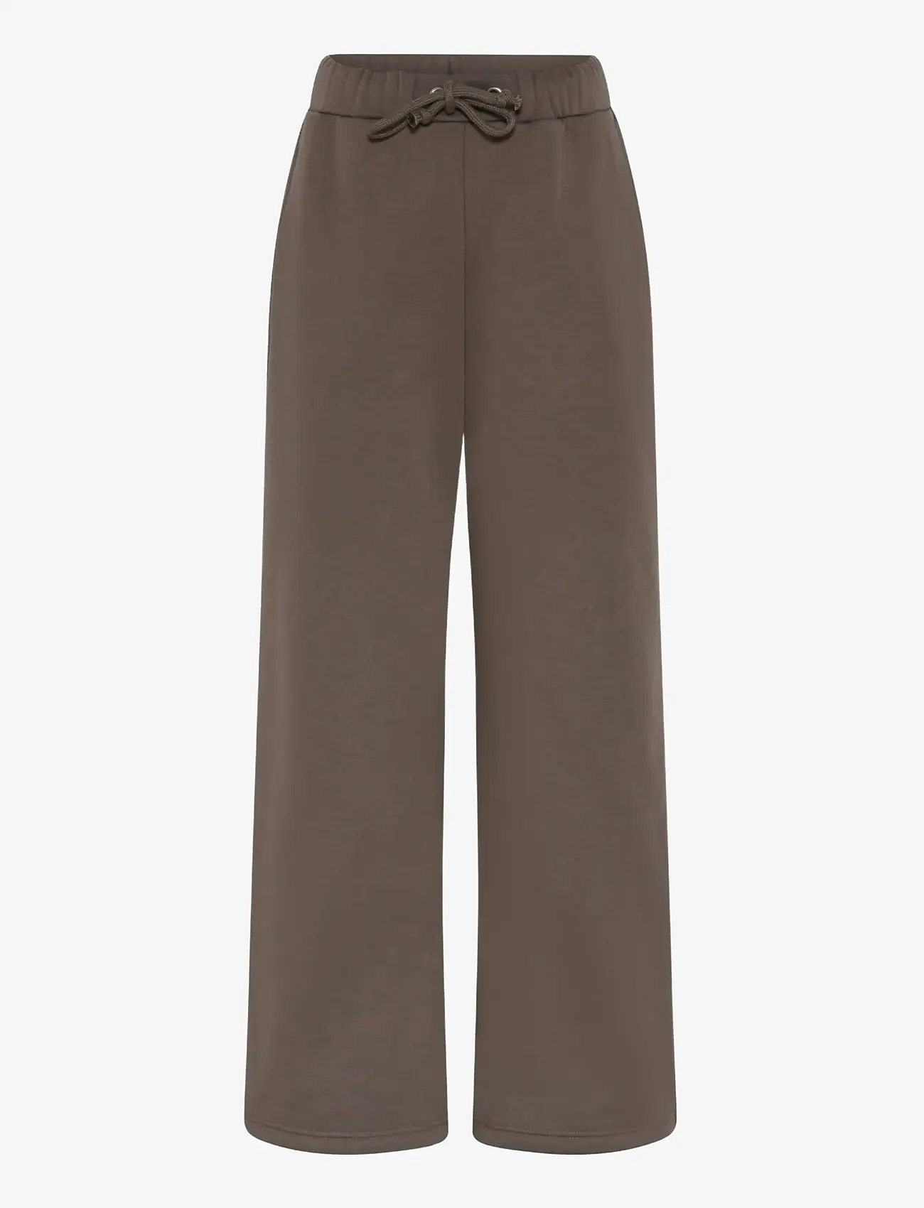 Girlfriend Collective - Millie Straight Leg Sweatpant - Æfingabuxur - mink - 1