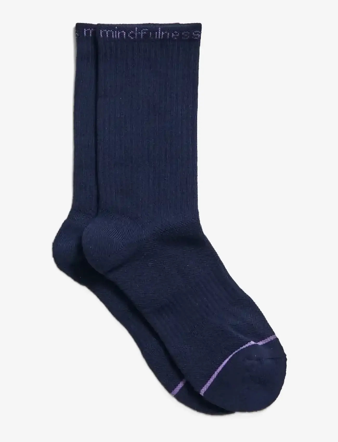Girlfriend Collective - Mindfulness Crew Sock - laveste priser - navy - 1