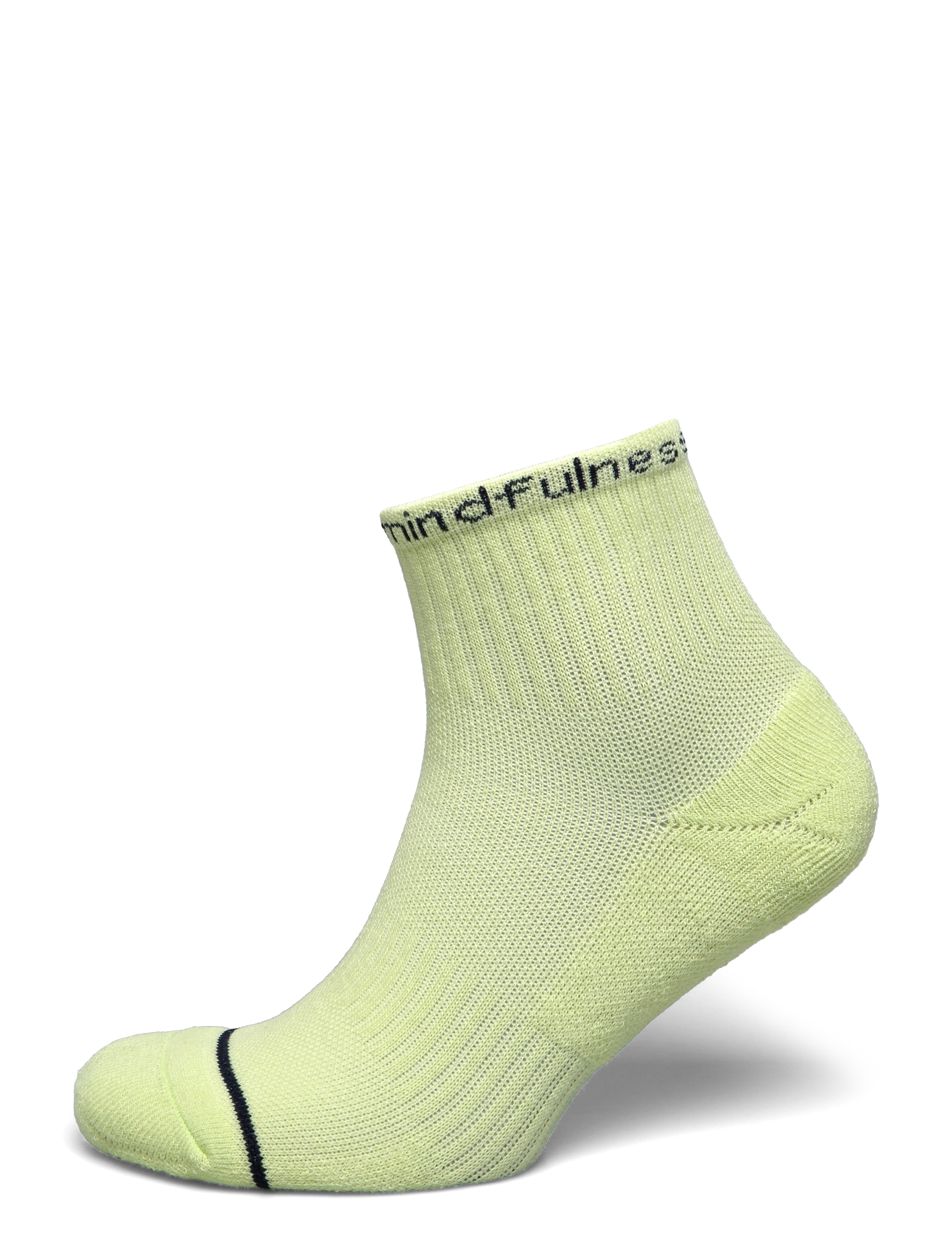 GIRLFRIEND COLLECTIVE Mindfulness Quarter Crew Socke Gelb - One Size - Damen