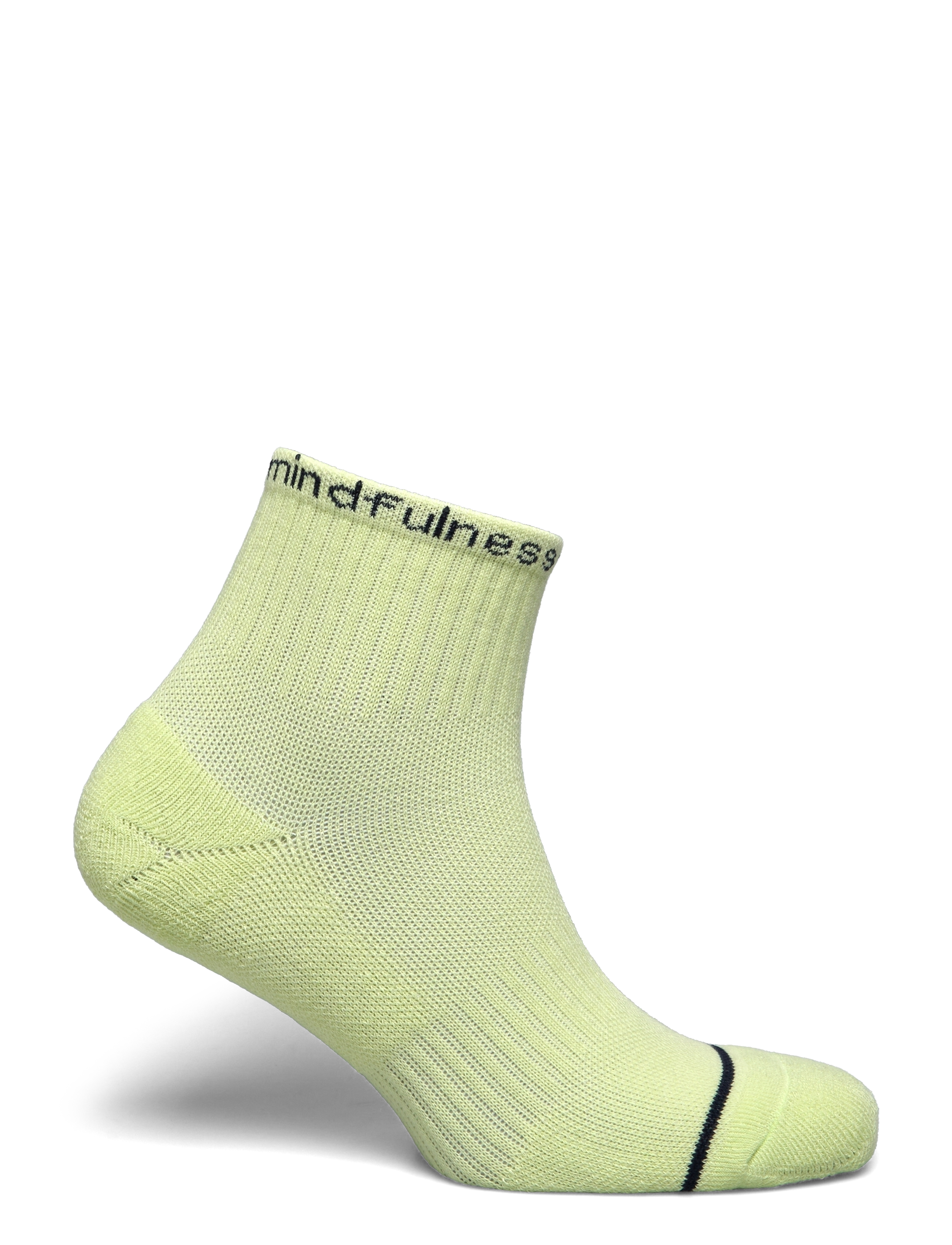 Girlfriend Collective - Mindfulness Quarter Crew Sock - laveste priser - glow - 1