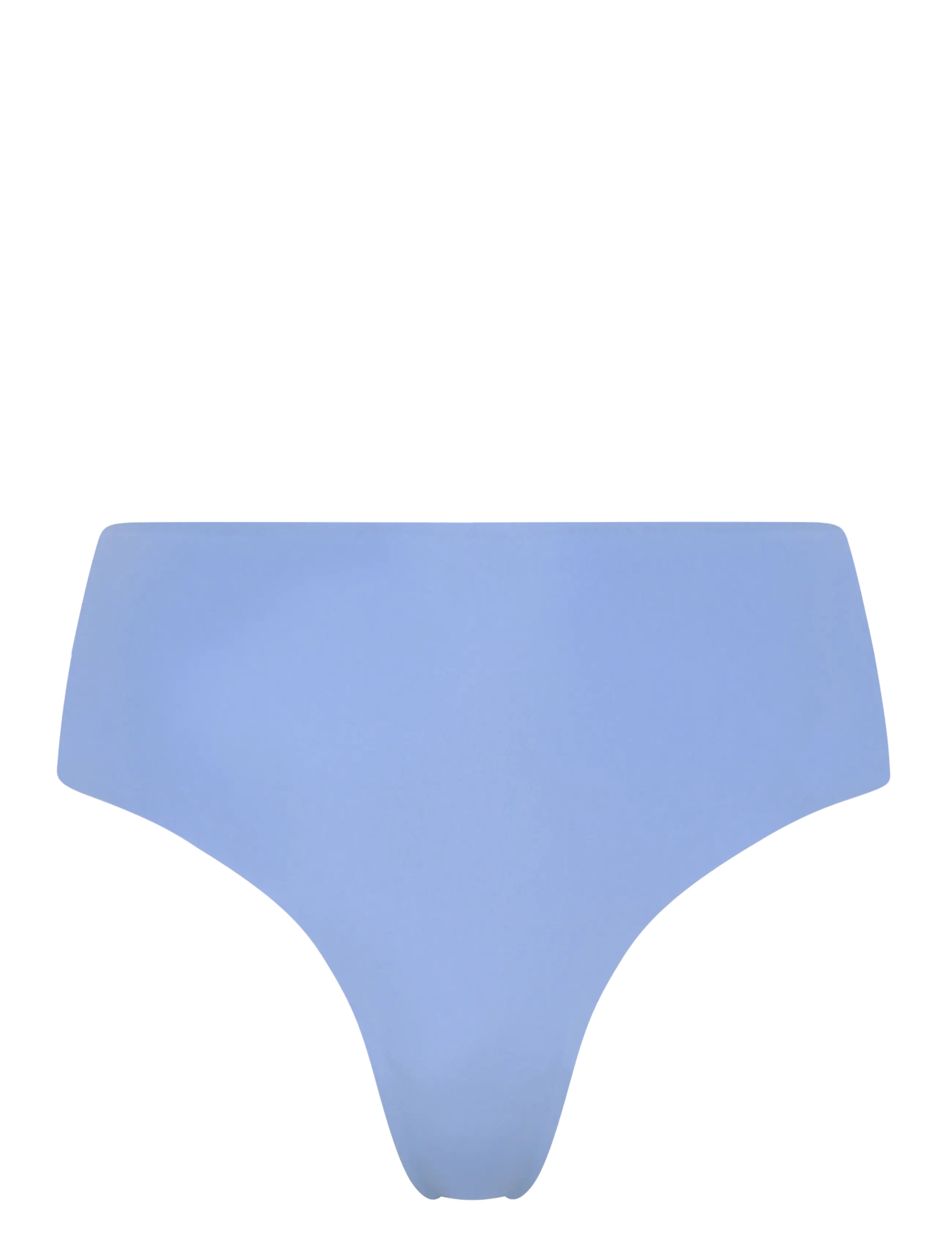 GIRLFRIEND COLLECTIVE High-Rise Stringtanga, Bonded Blau - S - Damen