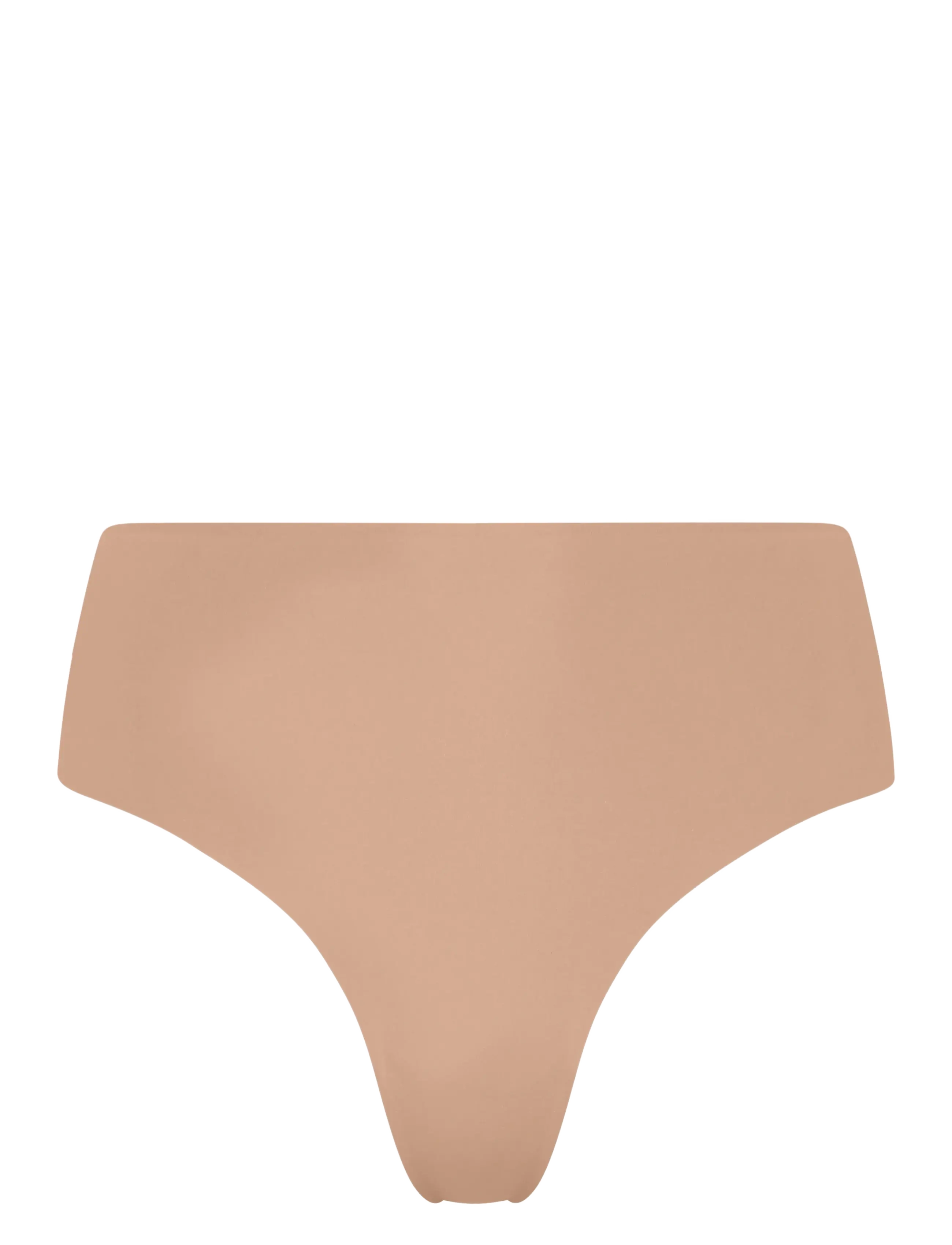 GIRLFRIEND COLLECTIVE High-Rise Stringtanga, Bonded Beige - XL - Damen
