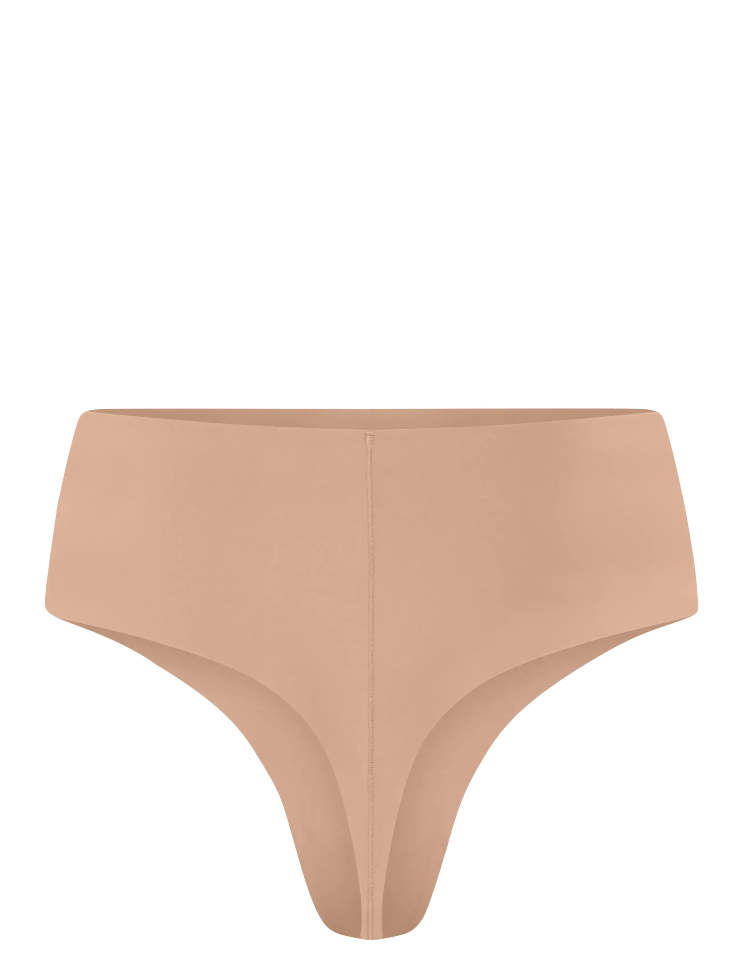 Girlfriend Collective - High-Rise Thong, Bonded - laveste priser - nougat - 1
