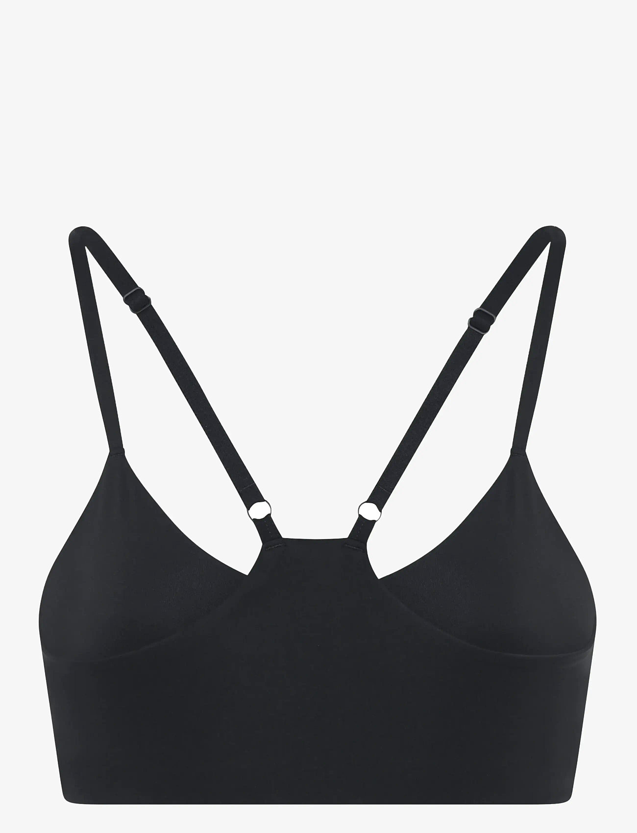 Girlfriend Collective - V-Neck Bralette - bralette - raven - 2