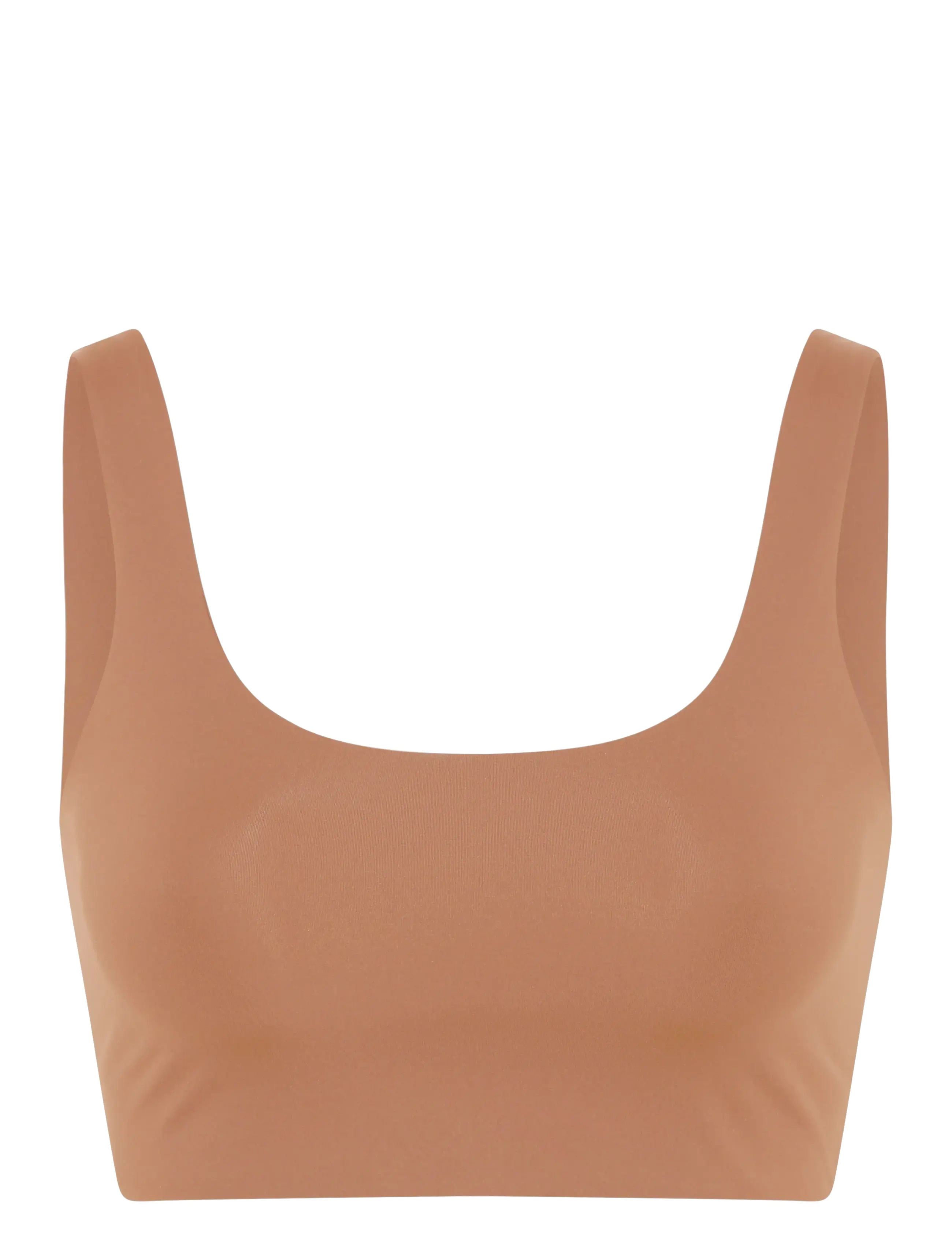 Girlfriend Collective Scoop-Neck Bralette - Bløde BH'er - TOAST / beige