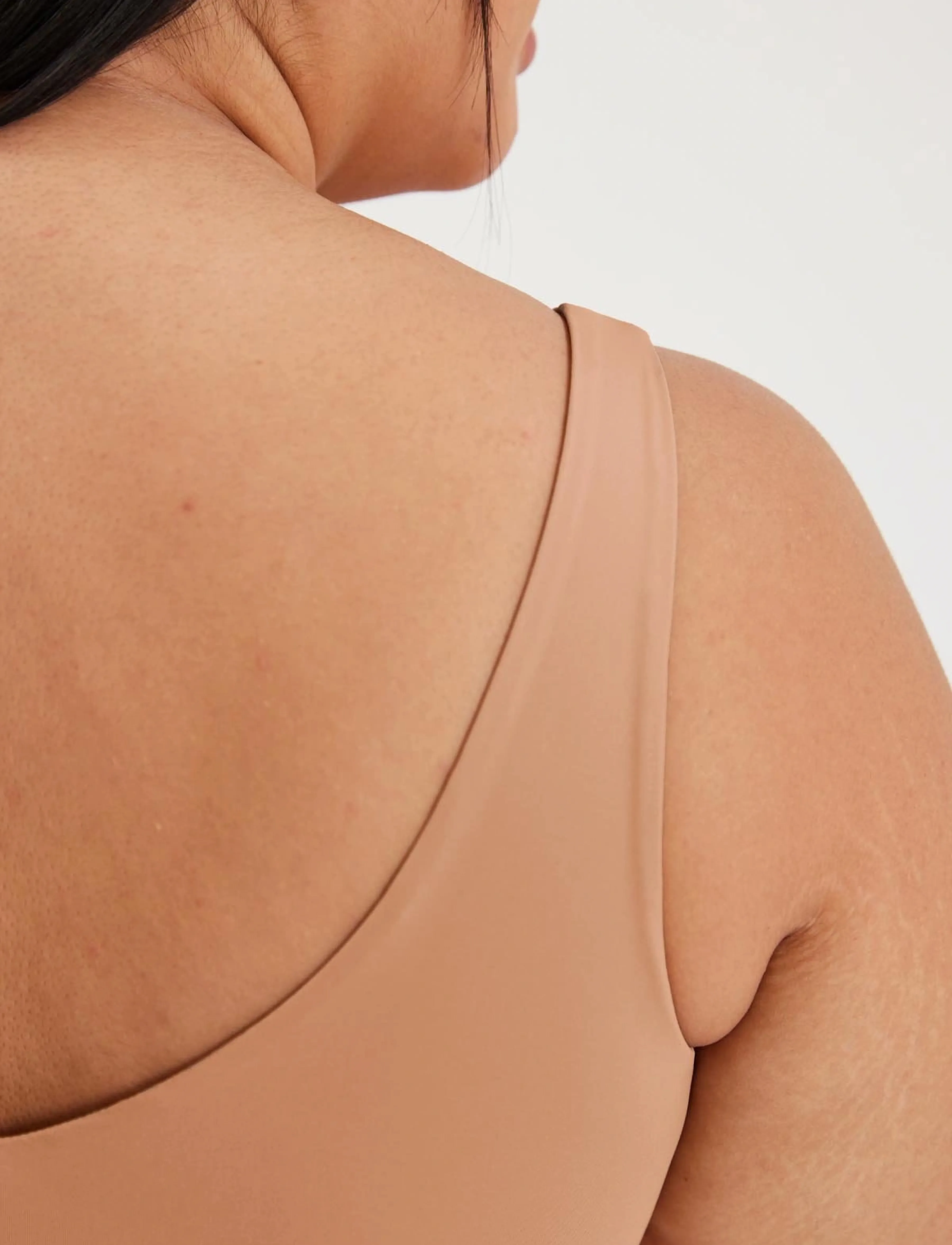 Girlfriend Collective - Scoop-Neck Bralette - bralette - toast - 4