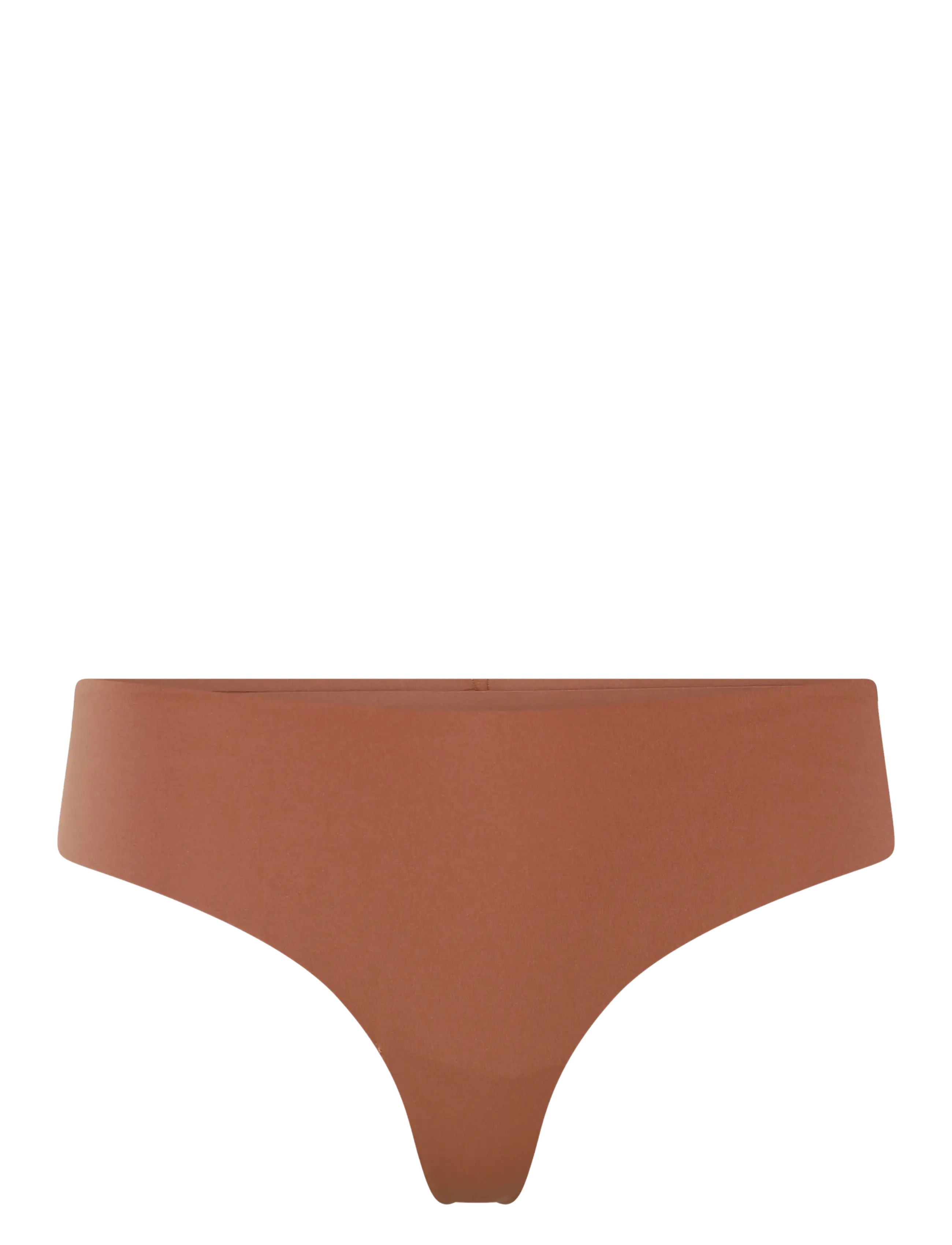 GIRLFRIEND COLLECTIVE Sport Stringtanga, Bonded Braun - L - Damen