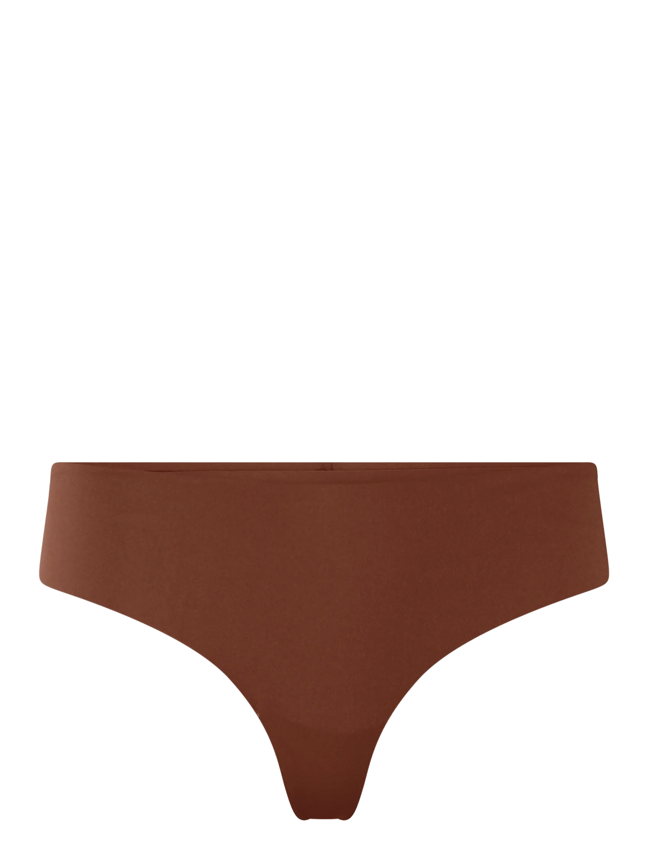 GIRLFRIEND COLLECTIVE Sport Stringtanga, Bonded Braun - S - Damen