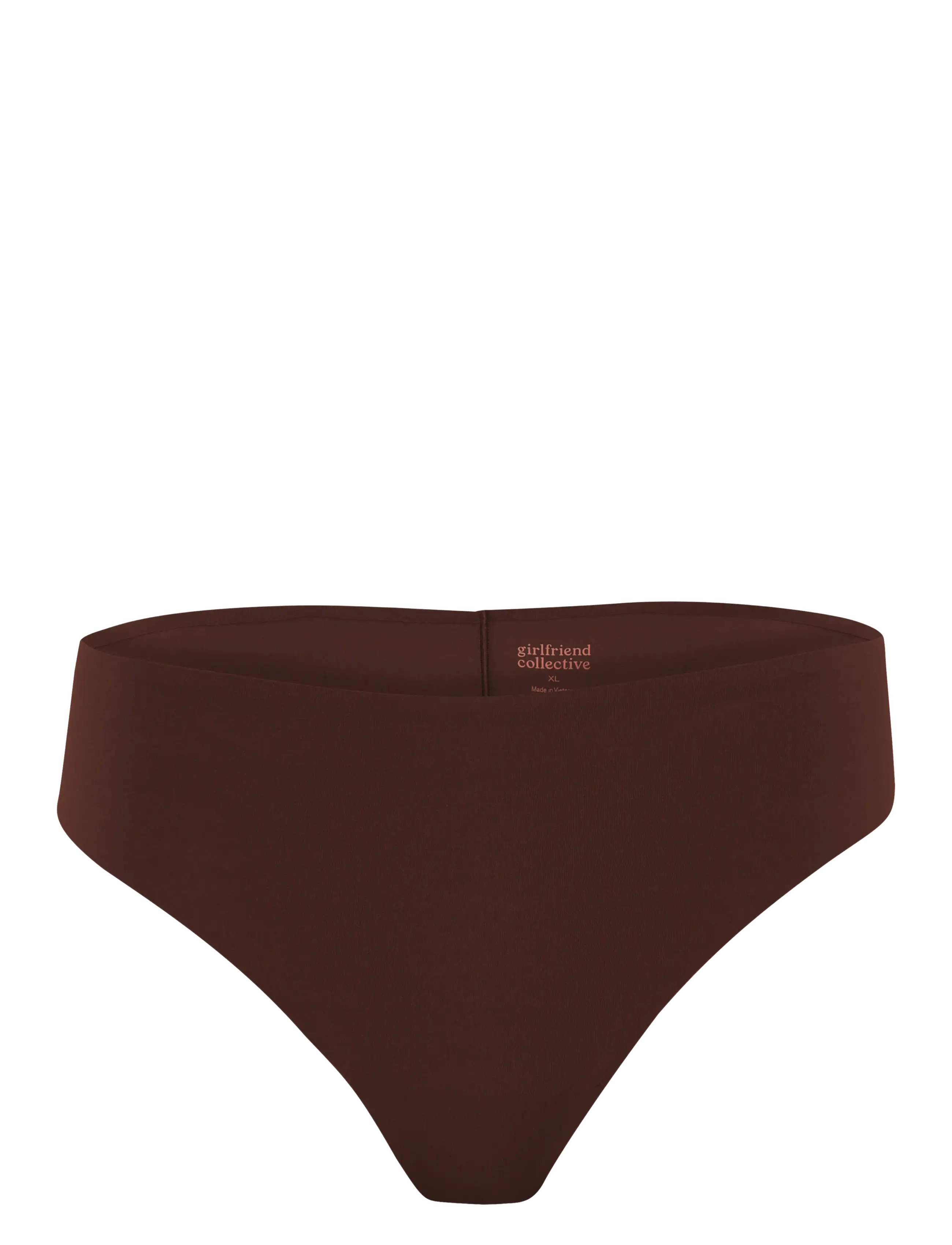 Girlfriend Collective Sport Thong, Bonded - G-strenge - ESPRESSO / brown