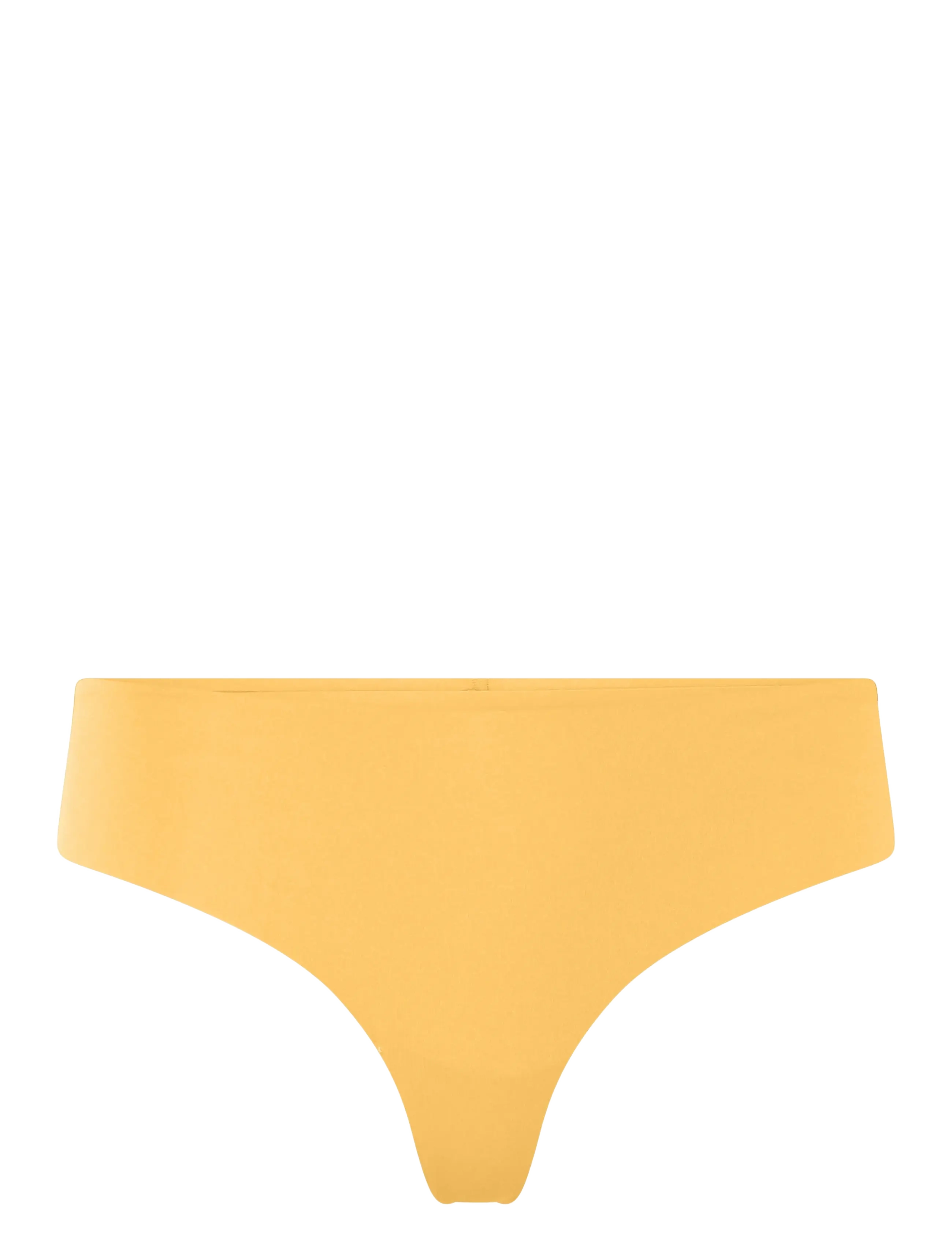 GIRLFRIEND COLLECTIVE Sport Stringtanga, Bonded Gelb - L - Damen