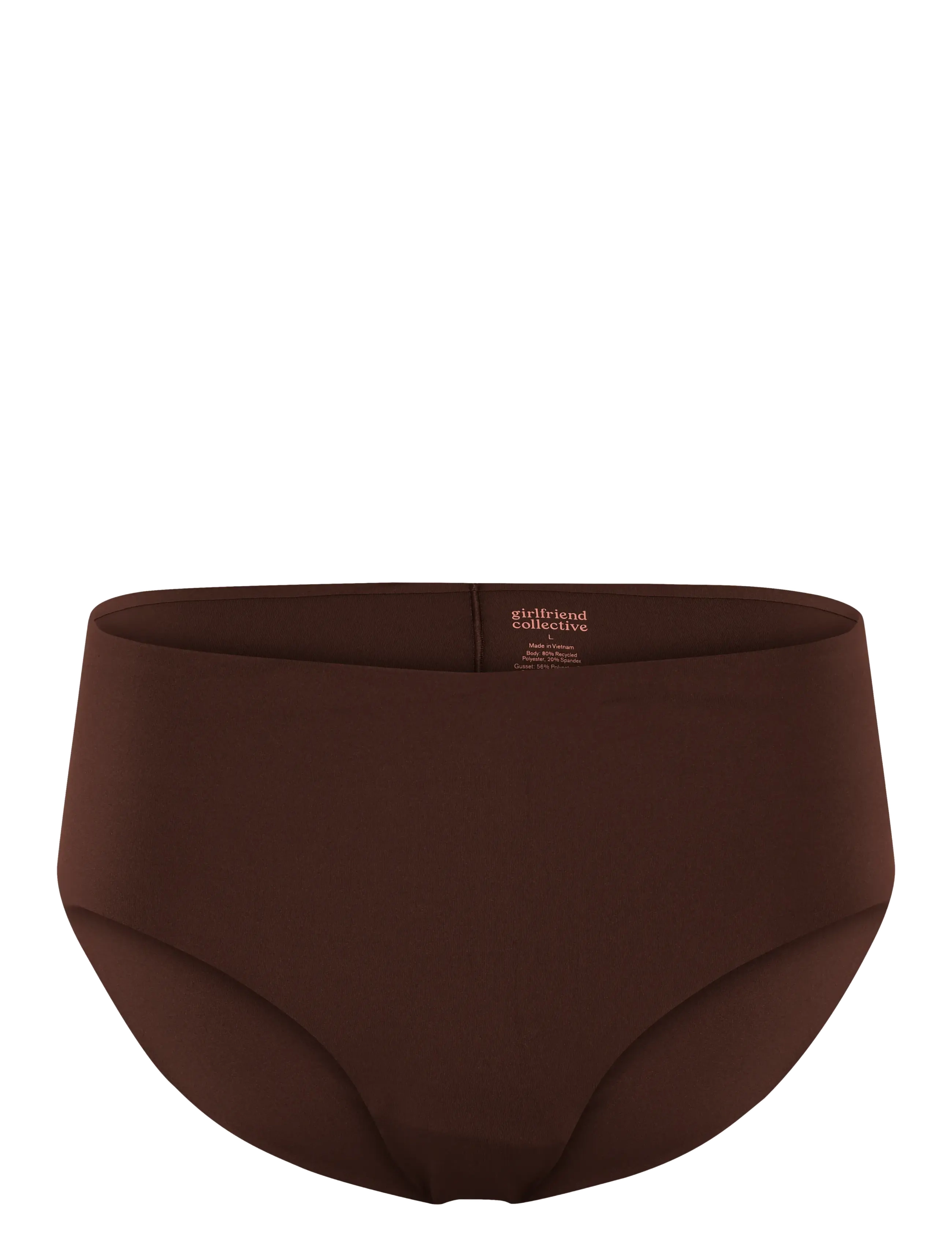 Girlfriend Collective Sport Brief, Bonded - Briefs - ESPRESSO / brown