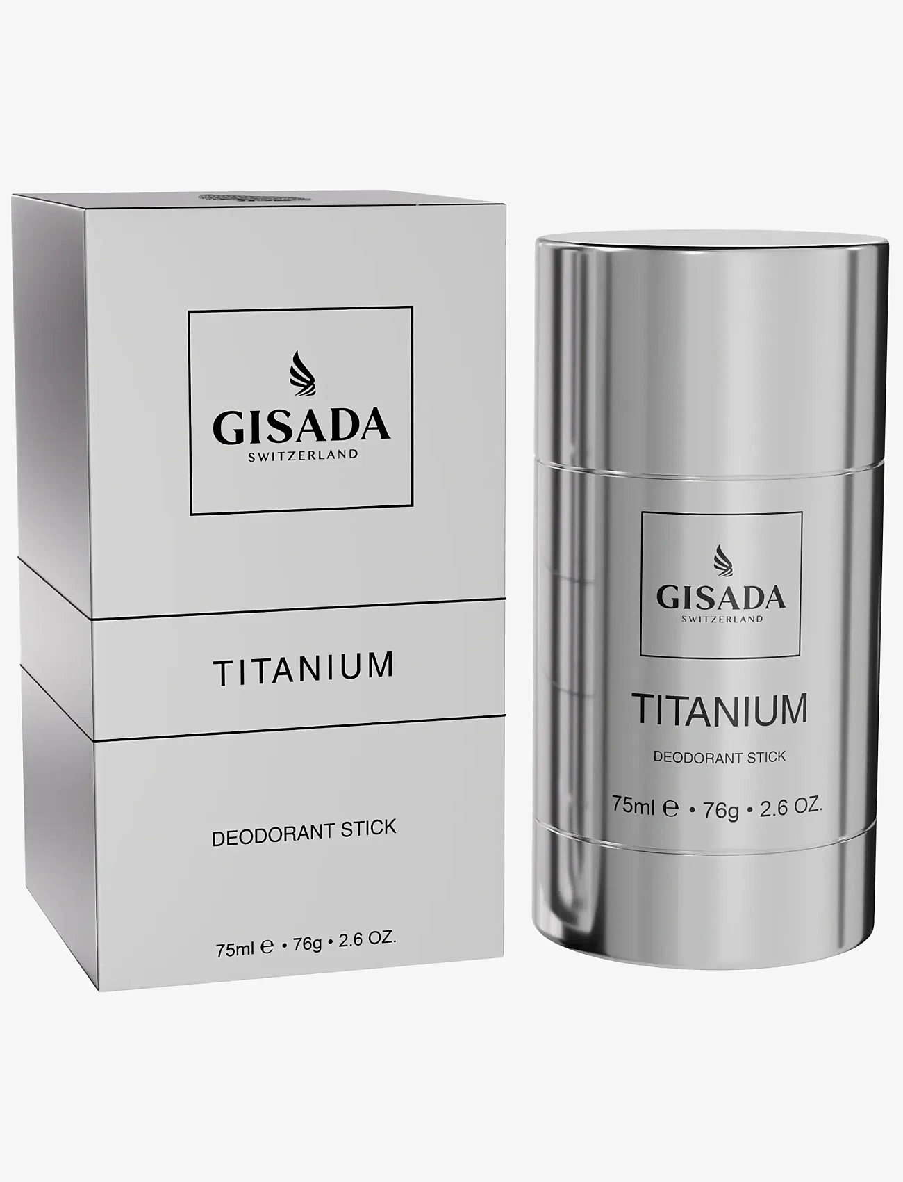 Gisada - TITANIUM DEODORANT STICK 75ML - laveste priser - clear - 0