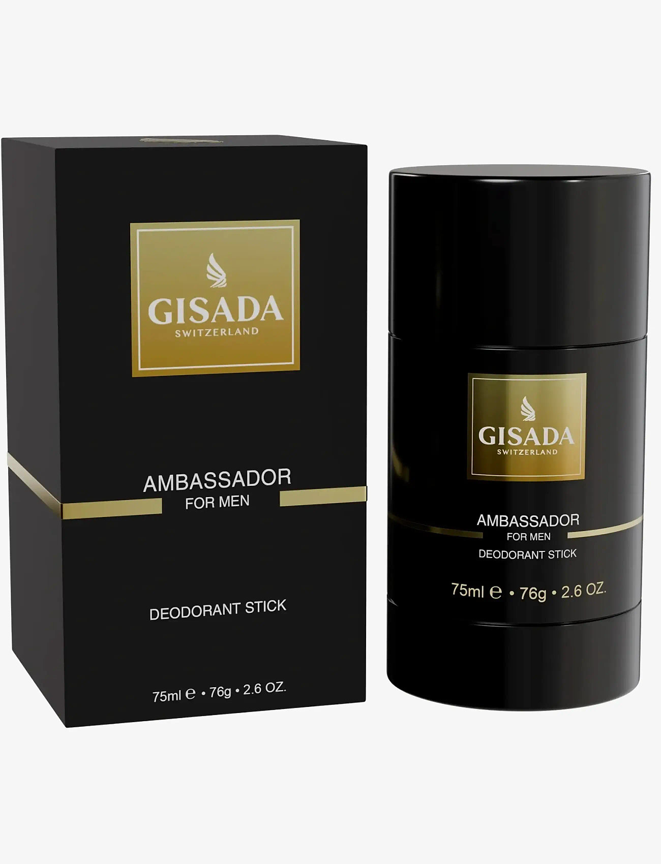Gisada - AMBASSADOR MEN DEODORANT STICK 75ML - unisex - clear - 1