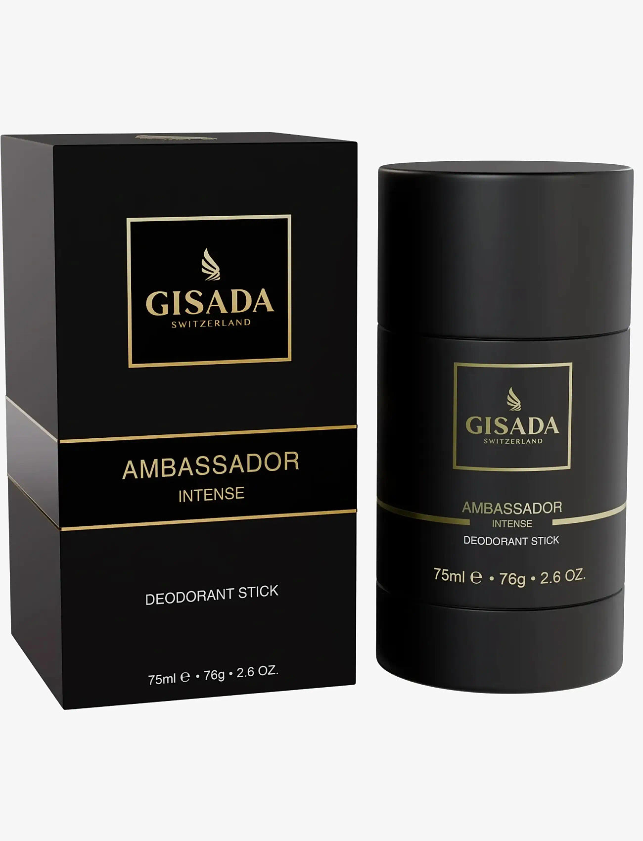 Gisada - AMBASSADOR INTENSE DEODORANT STICK 75ML - unisex - clear - 1