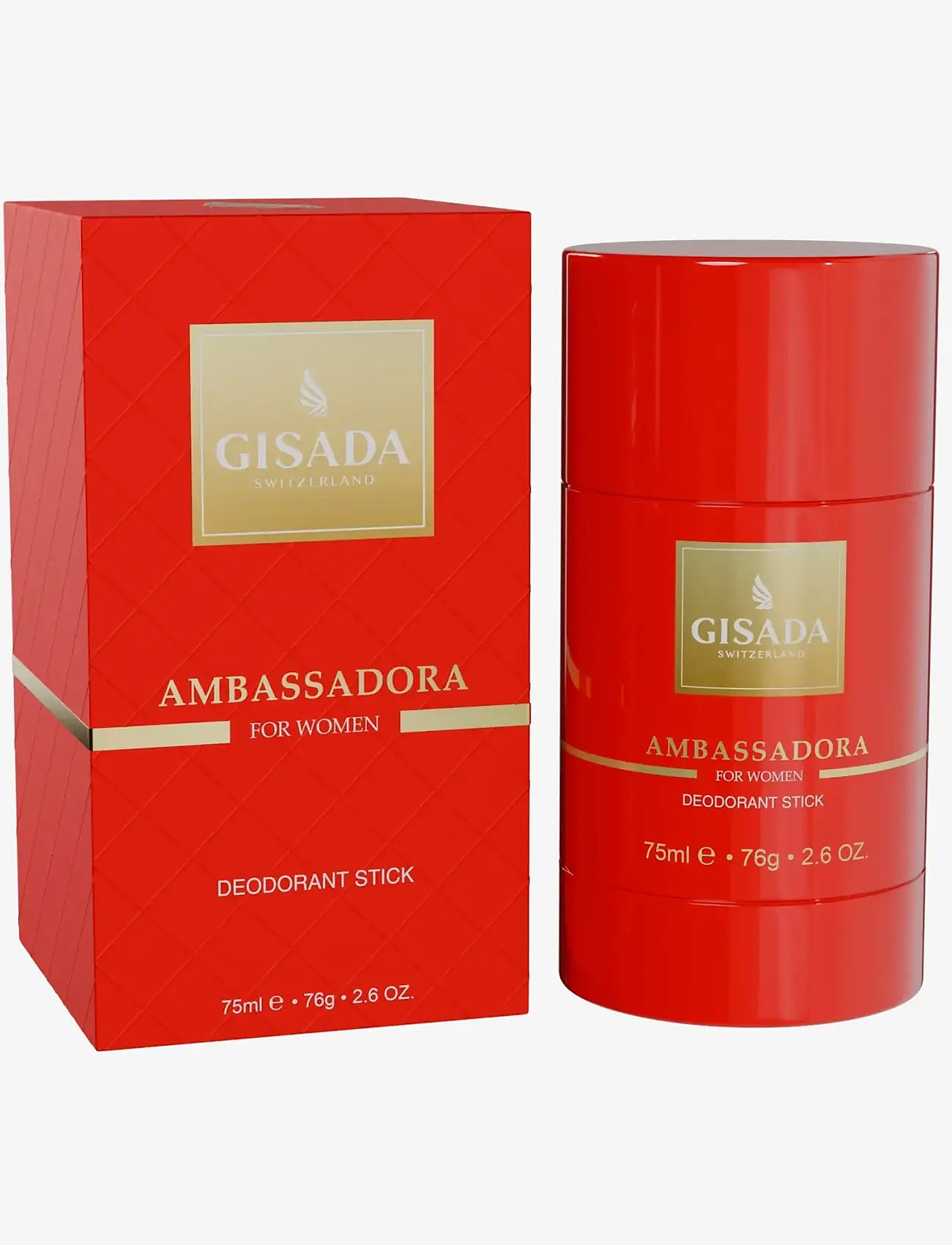 Gisada - AMBASSADORA DEODORANT STICK 75ML - unisex - clear - 0
