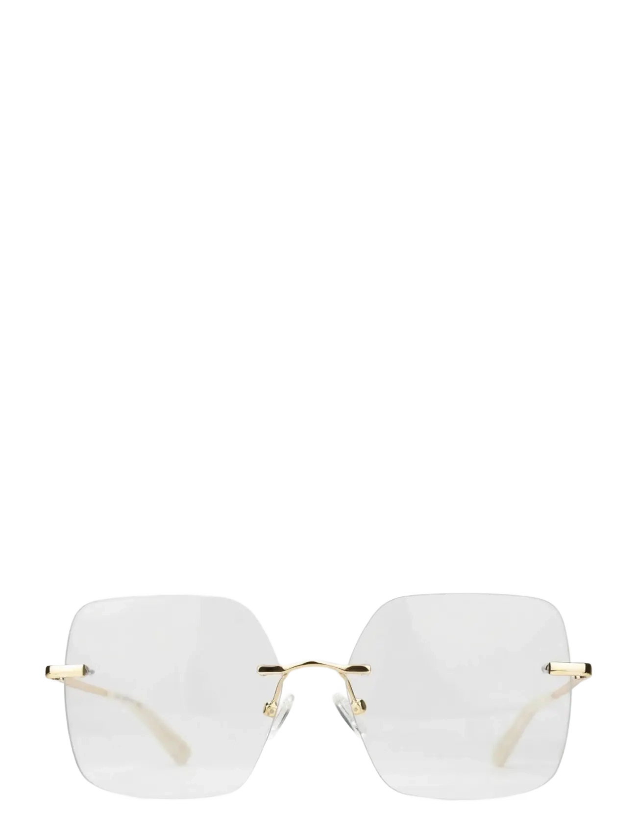 GLAS Eyewear Billie Gold Rimless Readers - GLAS - GOLD / gold