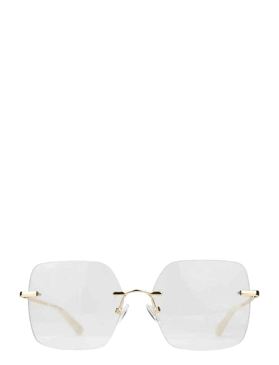 GLAS Eyewear - Billie Gold Rimless Readers - basics - gold - 1