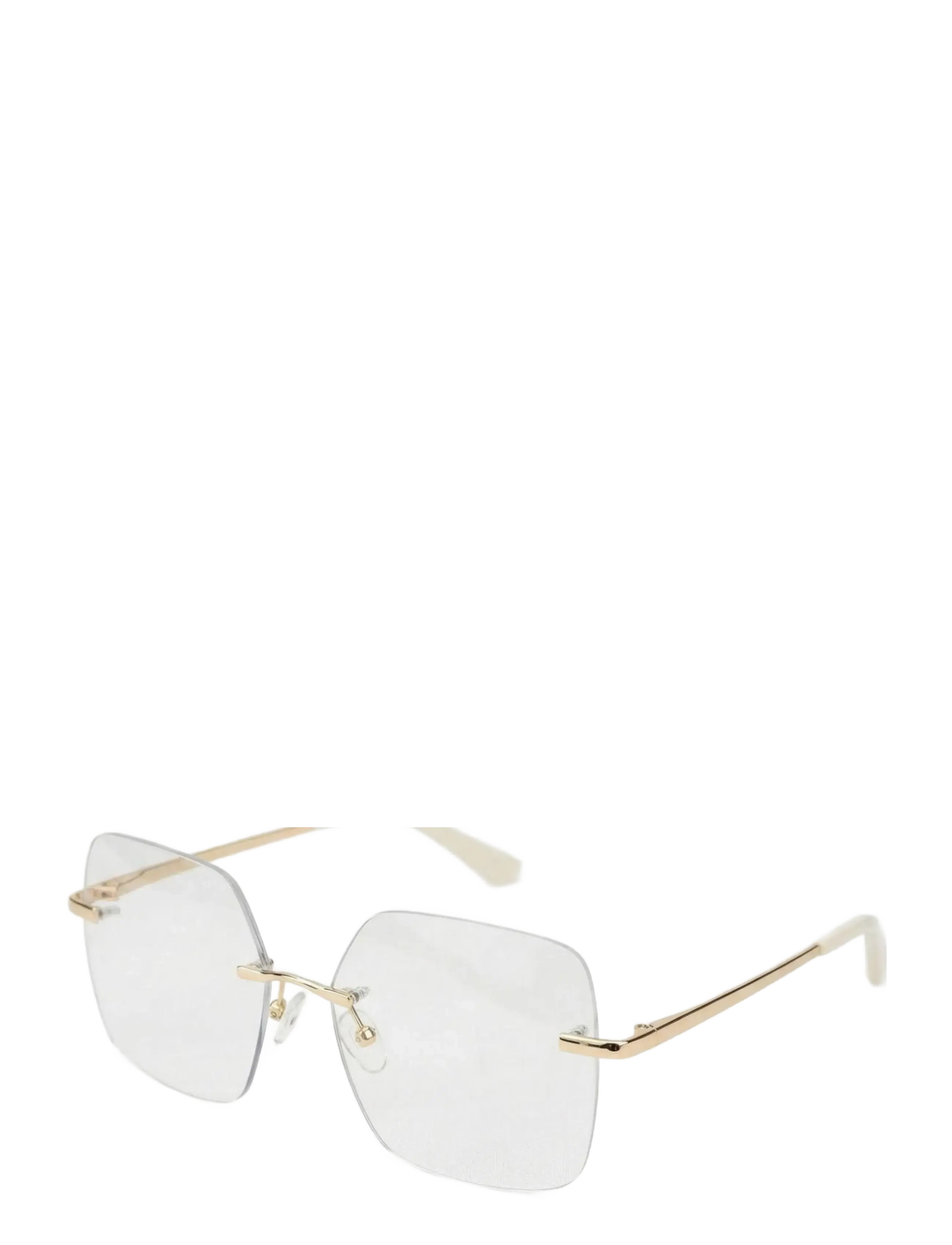 GLAS Eyewear - Billie Gold Rimless Readers - basics - gold - 2