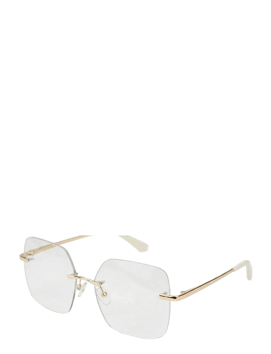 GLAS Eyewear - Billie Gold Rimless Readers - basics - gold - 2