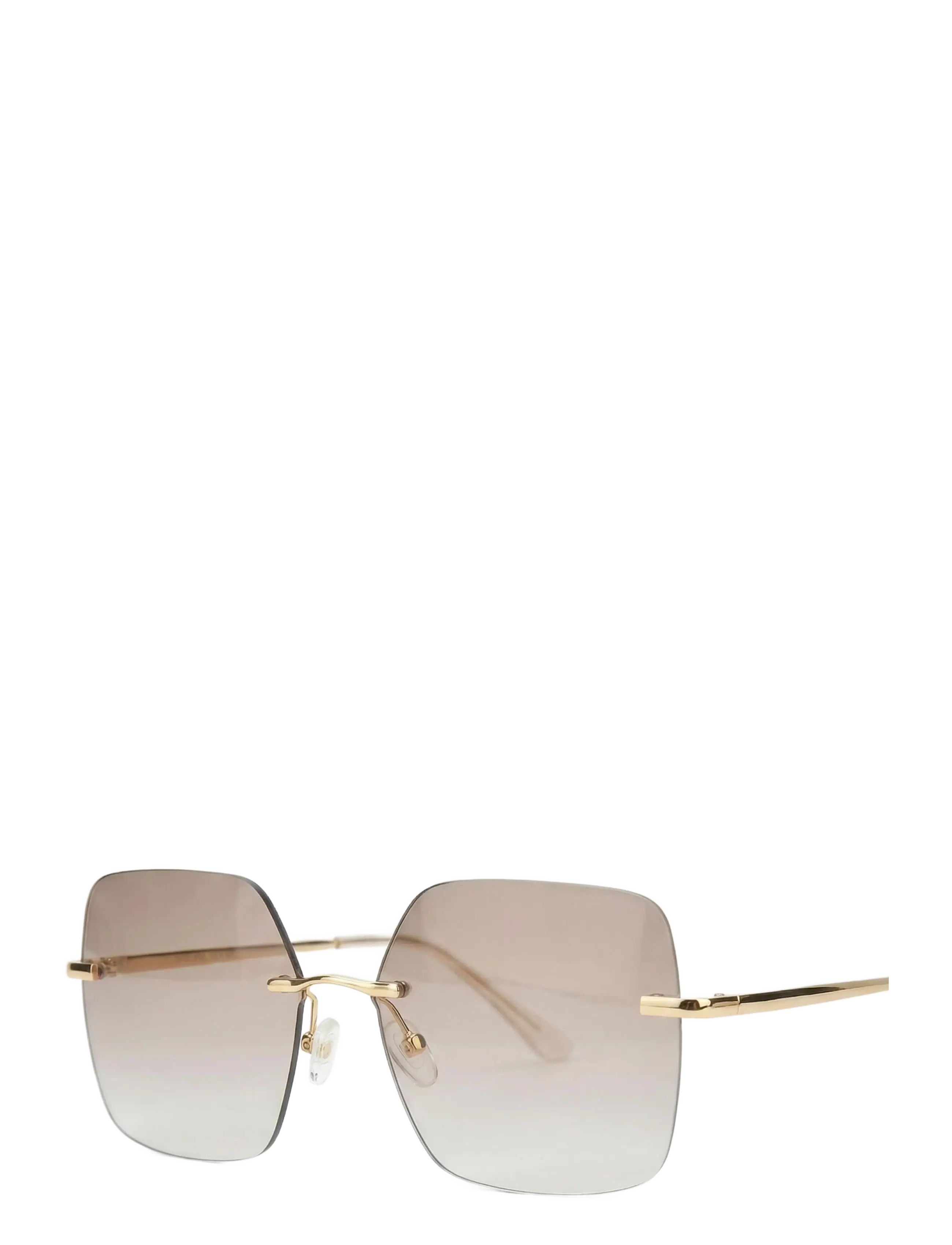 GLAS Eyewear - Billie Gold Rimless Tinted - gold - 2