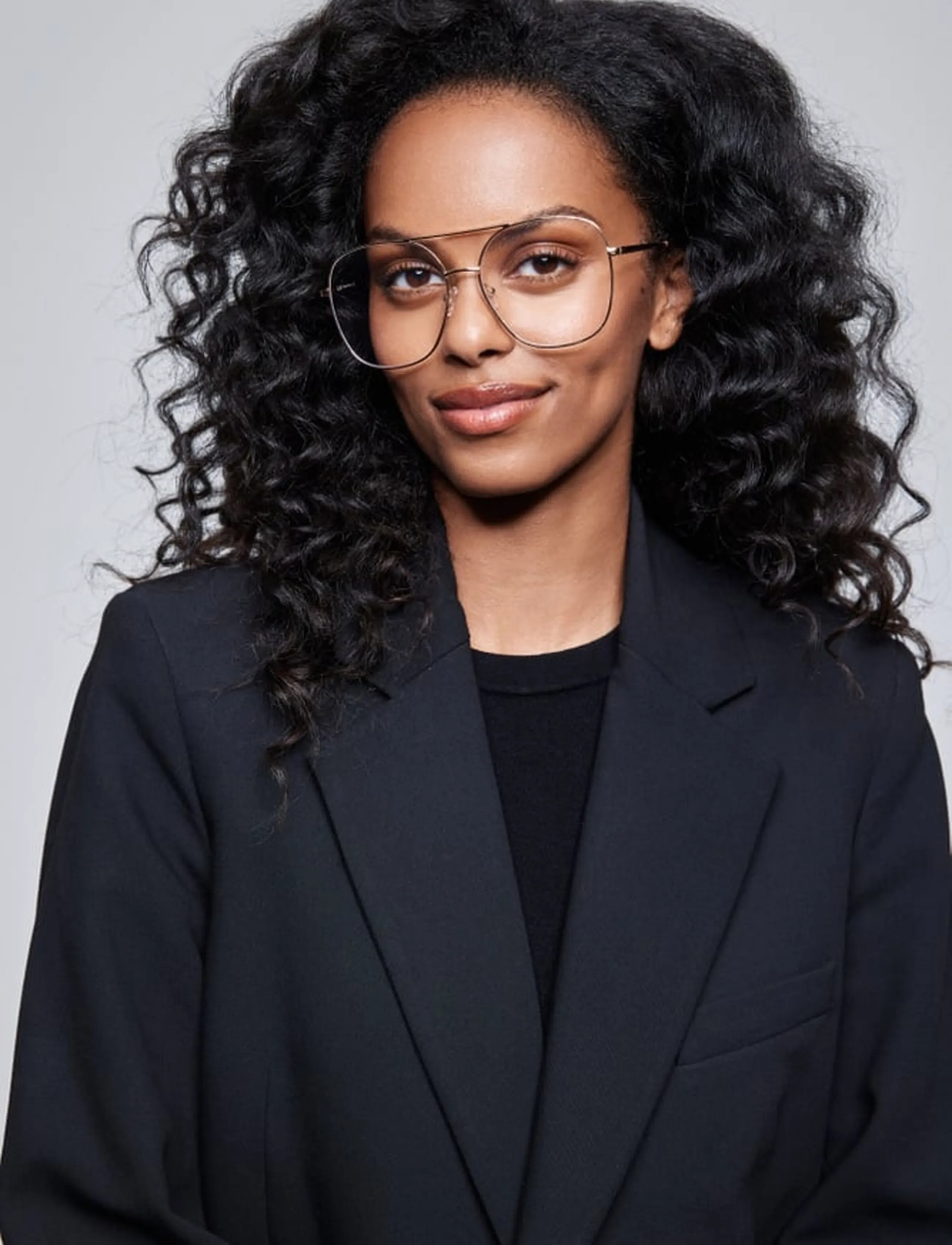 GLAS Eyewear Ella Gold Readers, 1.0, Gold, Accessories > Reading Glasses, Dame