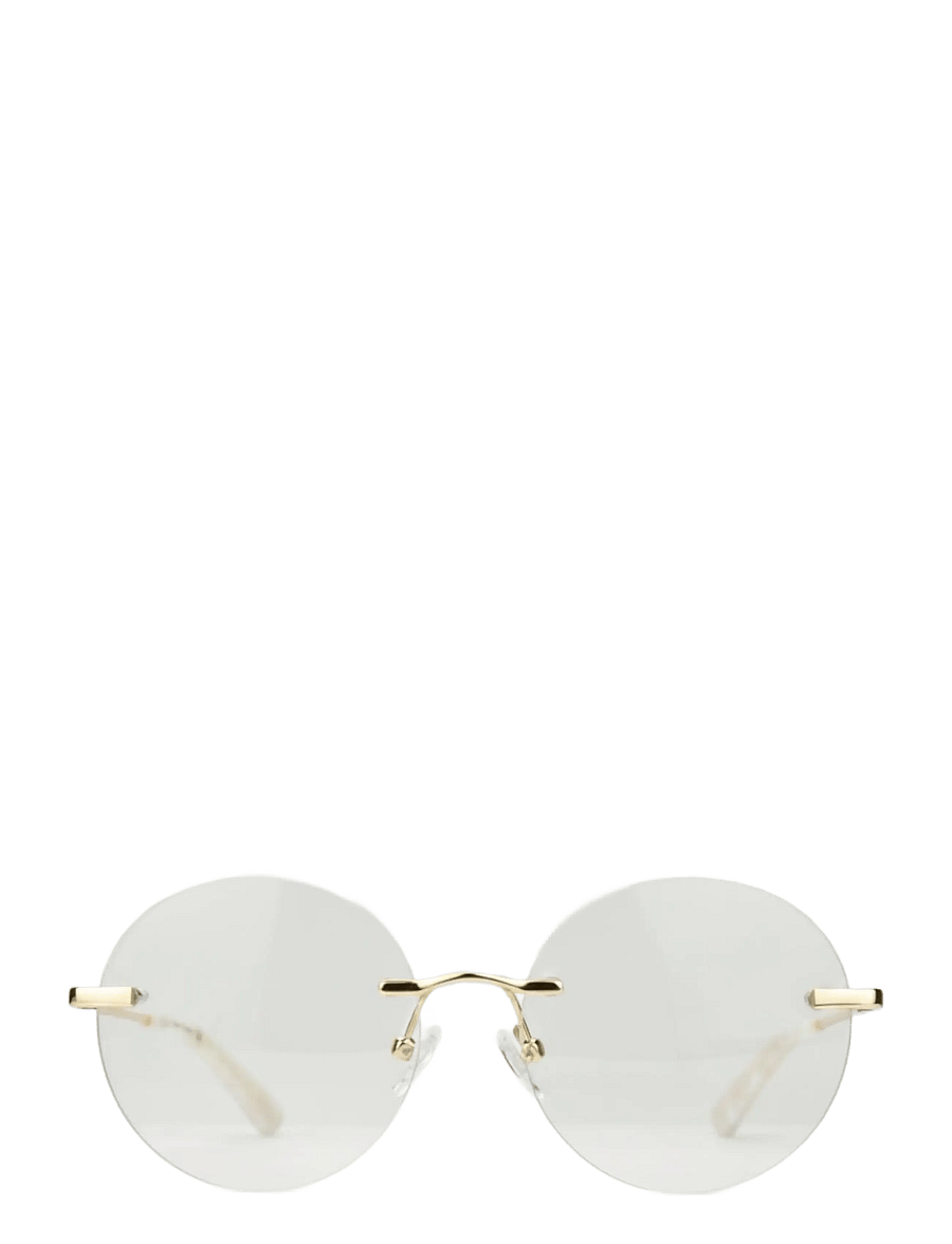 GLAS Eyewear - Grace Gold Rimless Readers - essentials - gold - 1