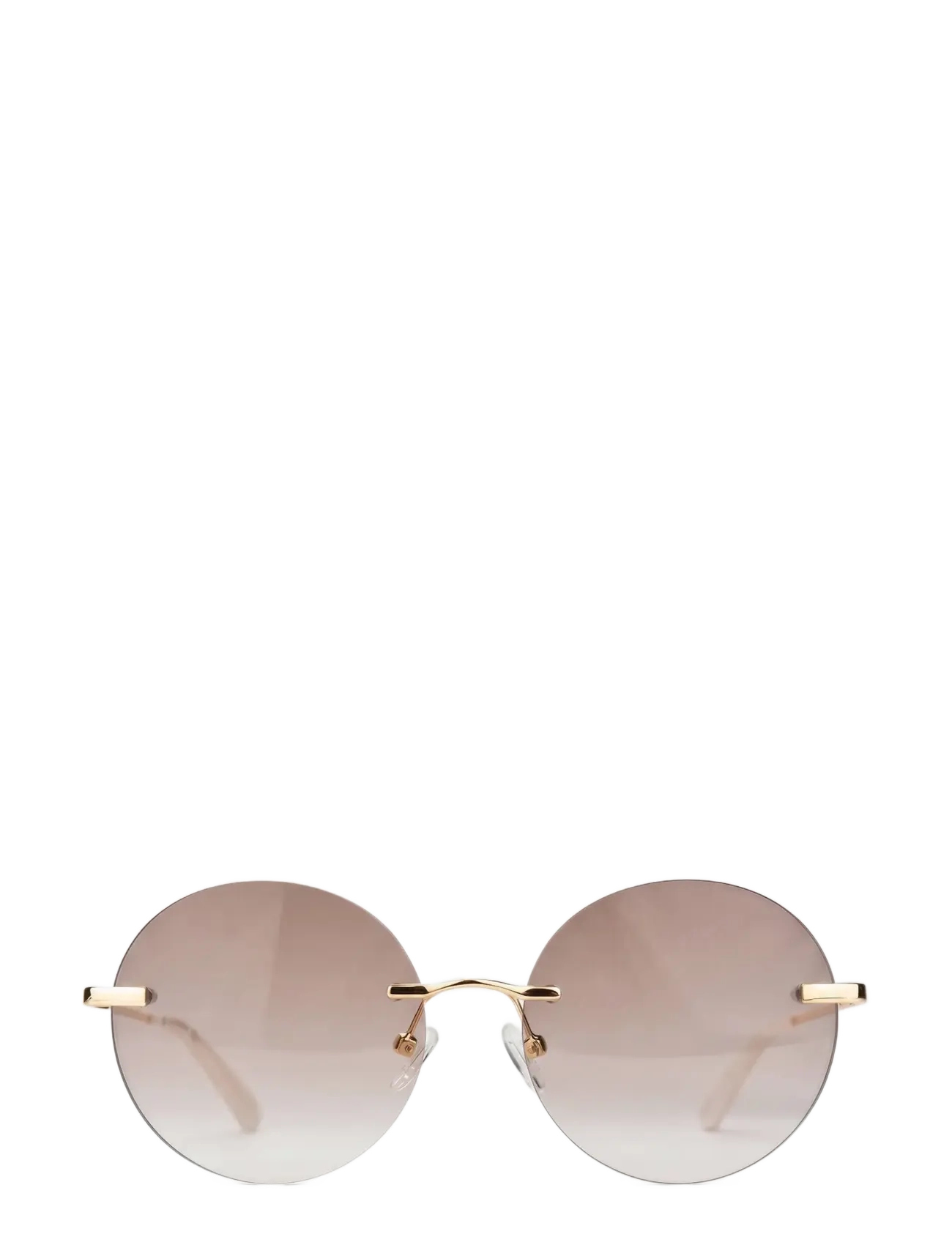 GLAS Eyewear Grace Gold Rimless Tinted - Strandantrekk - GOLD / gold