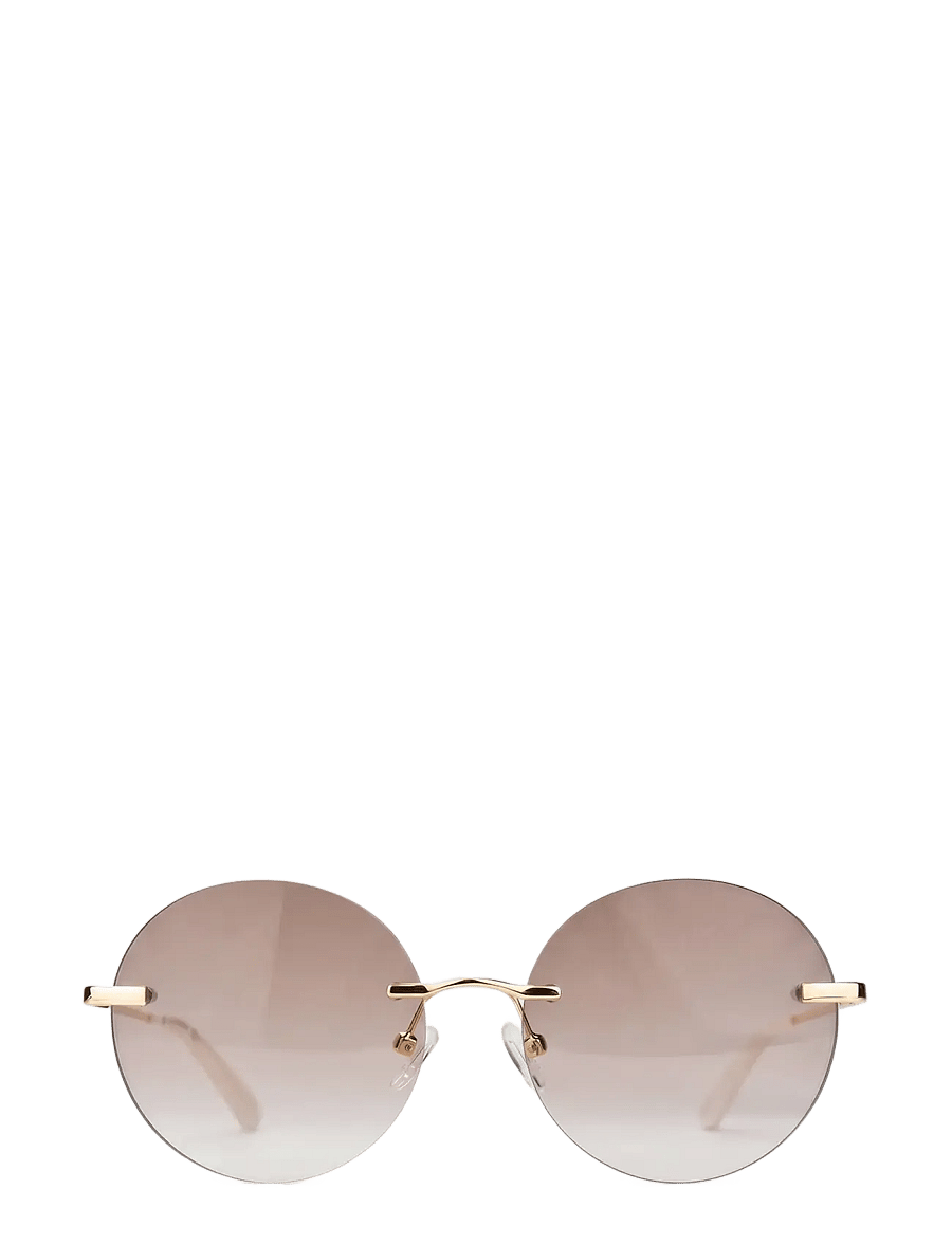 GLAS Eyewear - Grace Gold Rimless Tinted - gold - 1