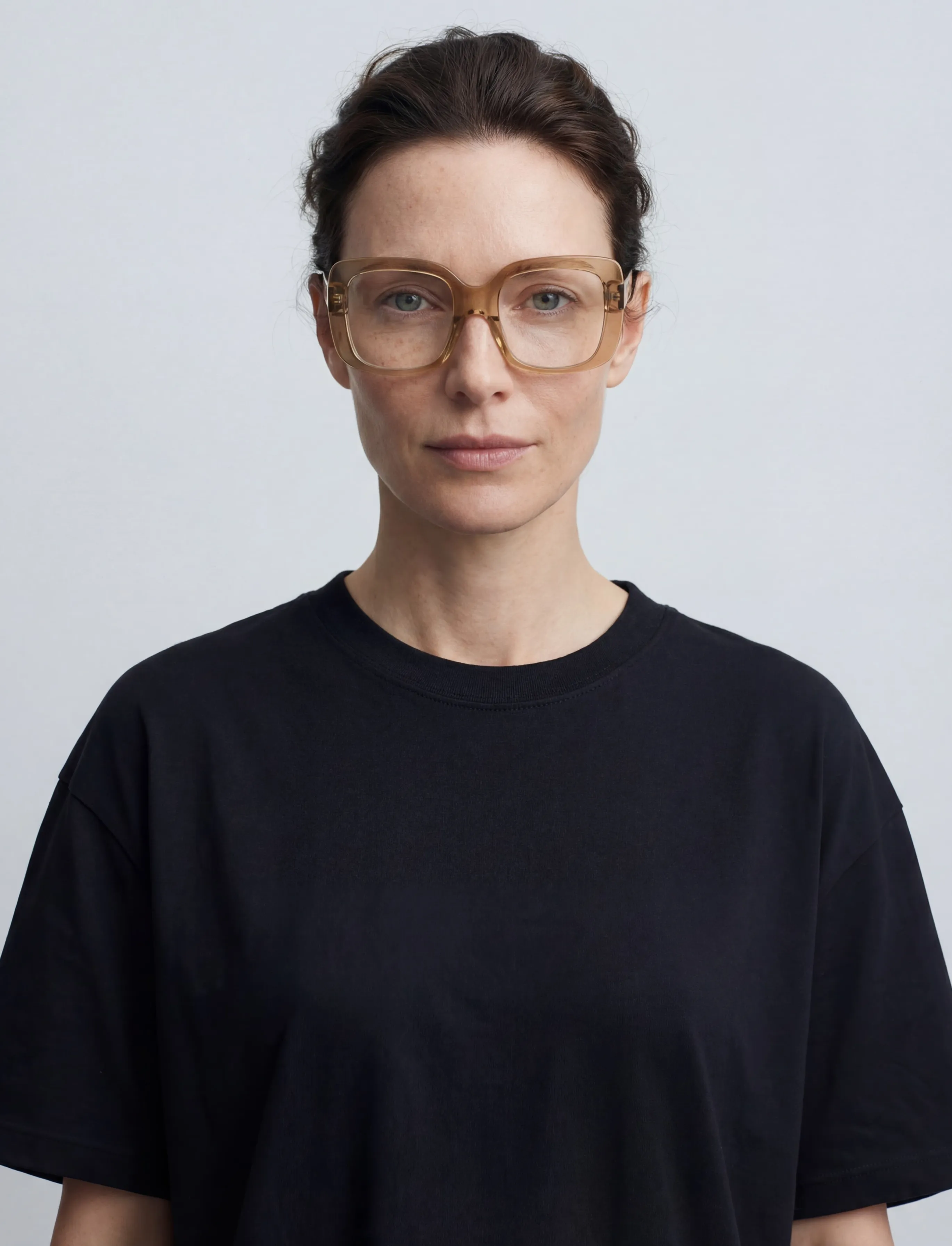 GLAS Eyewear Mio Caramel, 2.5, Brown, Accessories > Reading Glasses, Dame