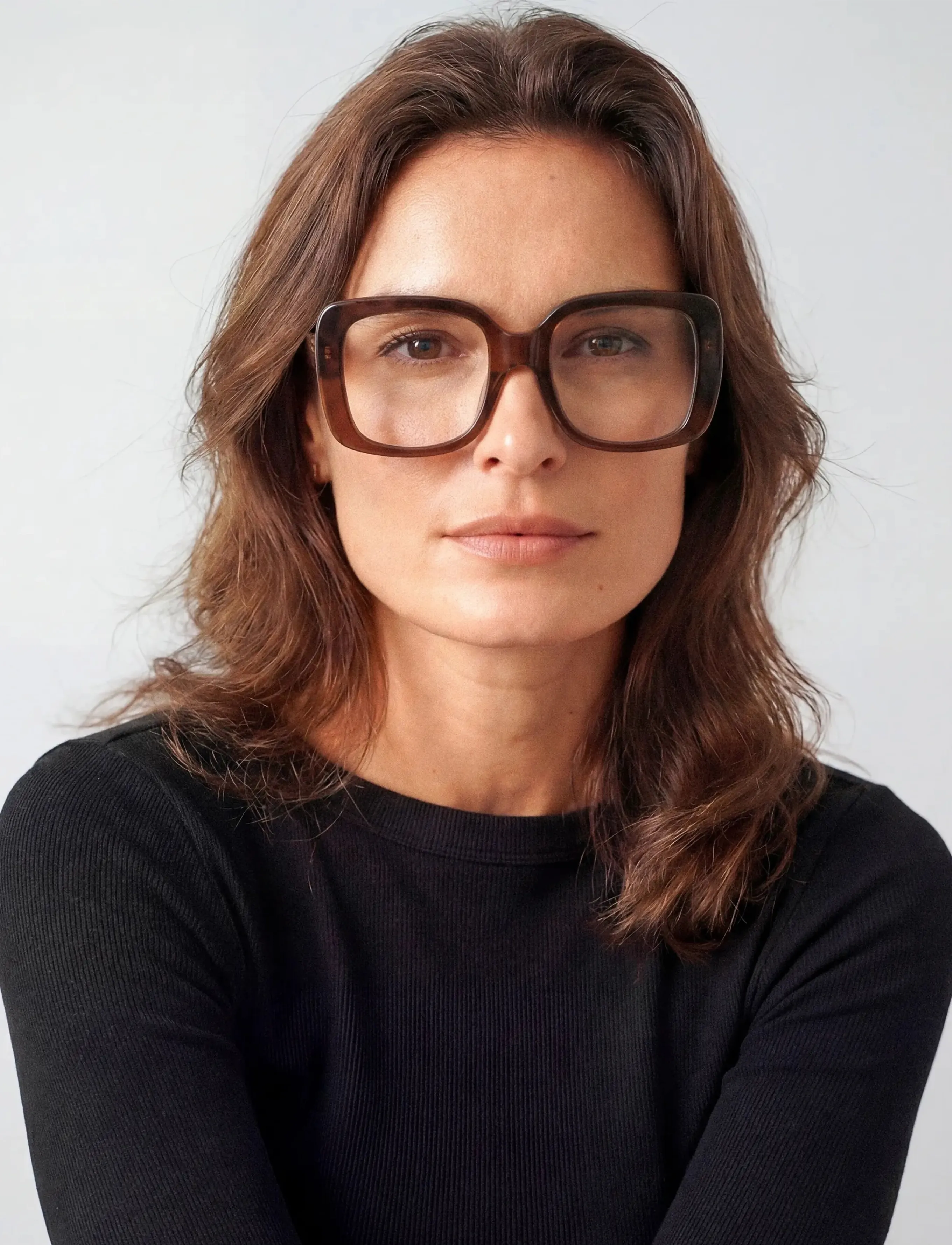 GLAS Eyewear Mio Chocolate Readers, 1.0, Accessories, Braun - Reading Glasses, Toej-til-kvinder