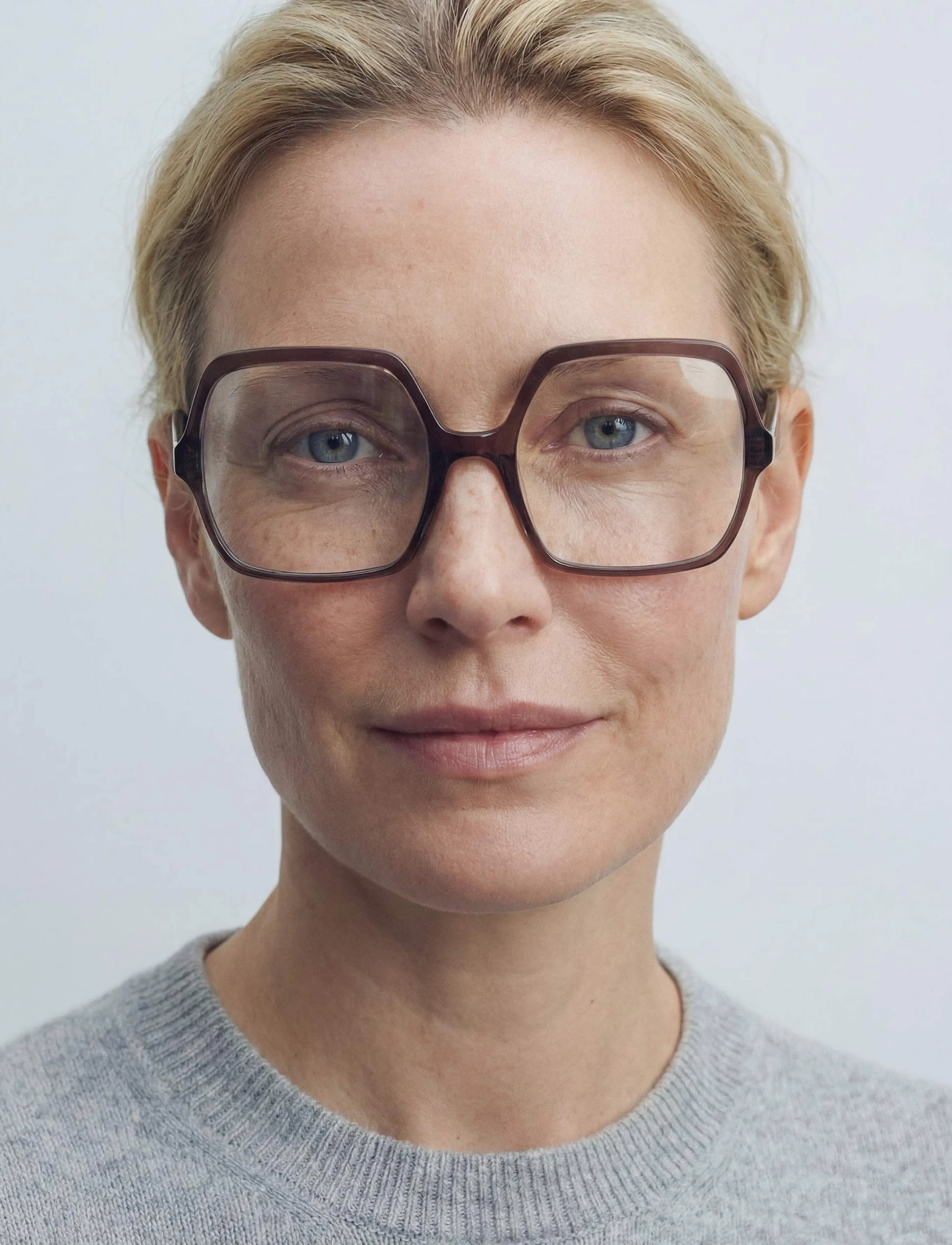 GLAS Eyewear Natalie Dark Brown, 1.0, Accessories, Braun - Reading Glasses, Toej-til-kvinder