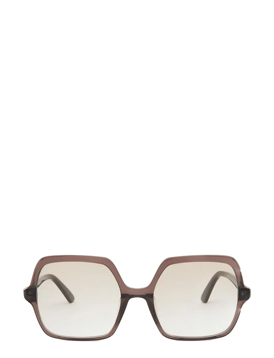 GLAS Eyewear - Natalie Dark Brown Tinted - eckiger rahmen - dark brown - 1