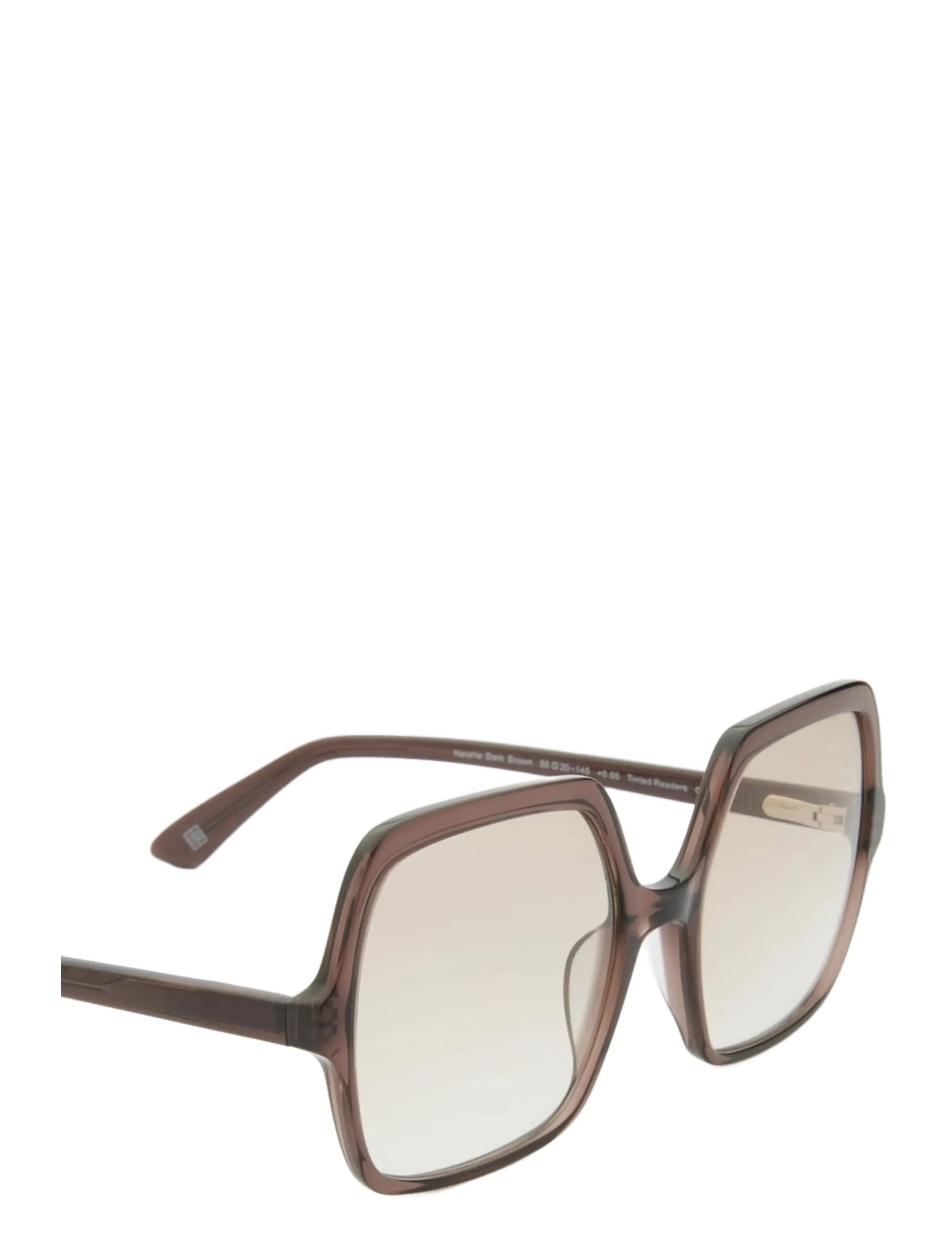 GLAS Eyewear - Natalie Dark Brown Tinted - dark brown - 3