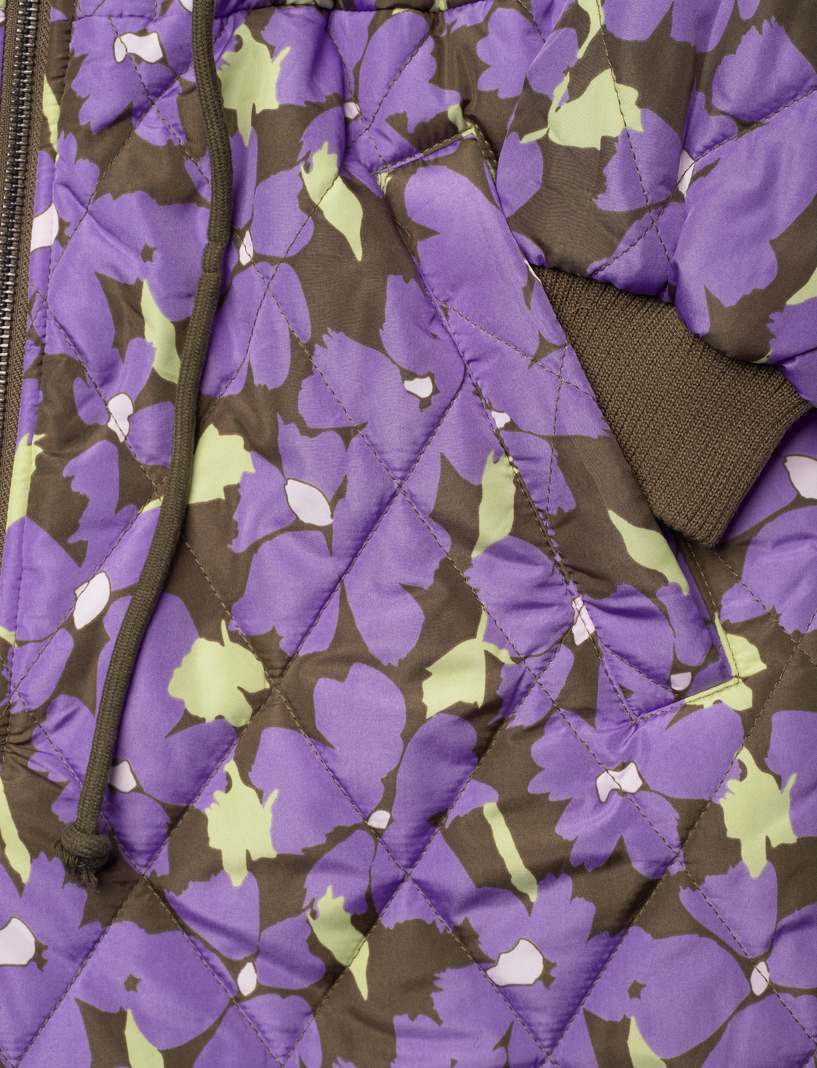 Global Funk - Isolde - purple blossom print - 3